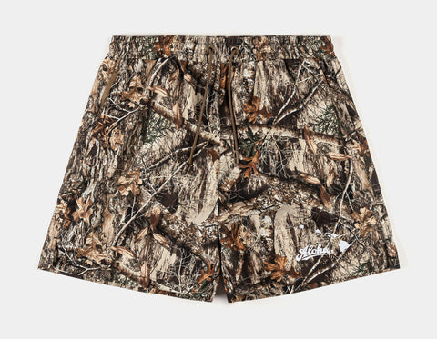 Maison Article Hawaii Camo Hybrid Mens Shorts Brown Brown MAHS202