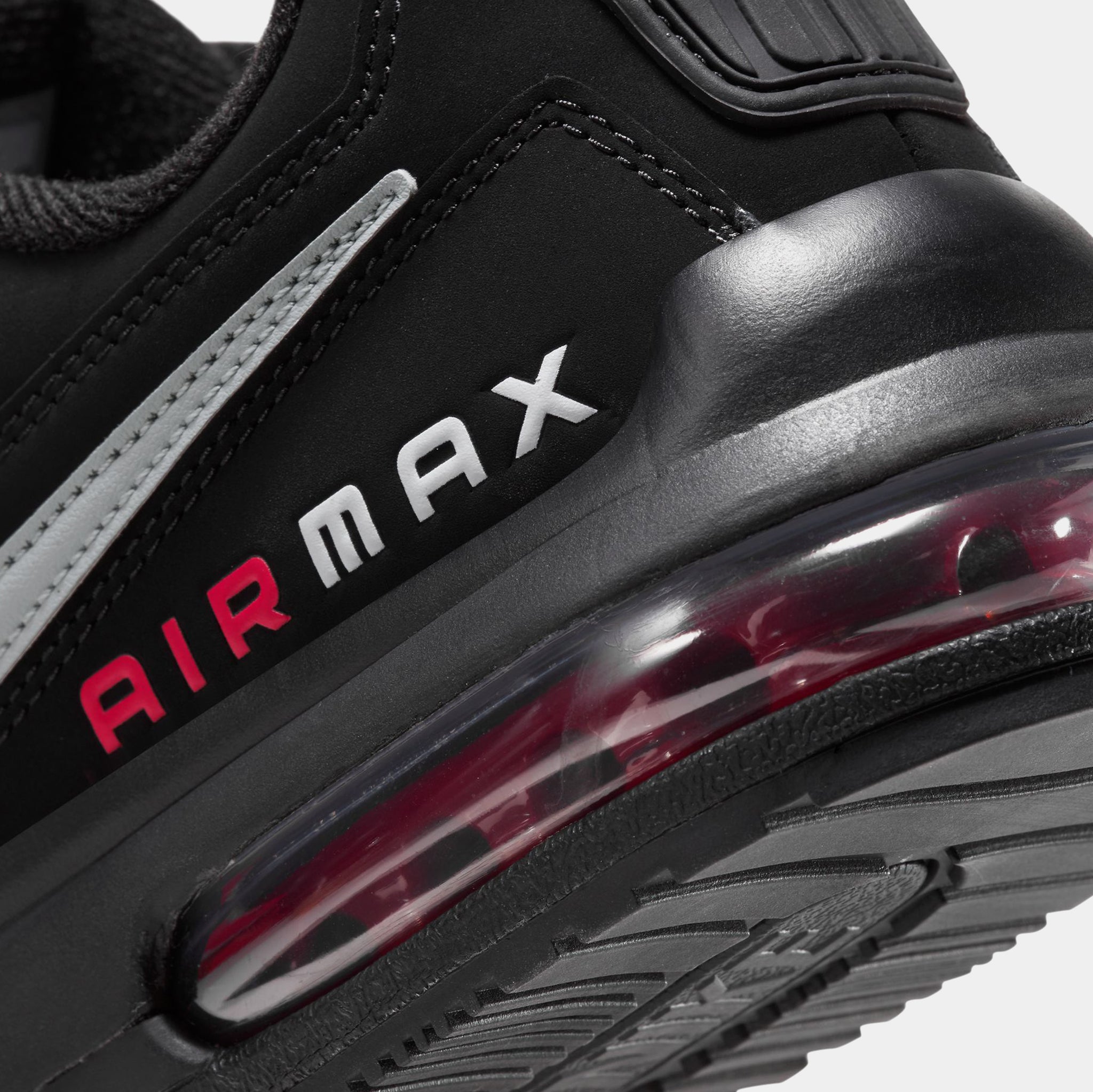 nike black & red air max ltd 3 trainers