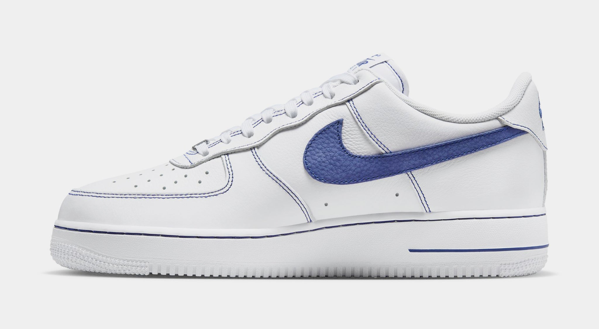 Nike Air Force '07 LV8 Mens Lifestyle Shoes White Deep Royal