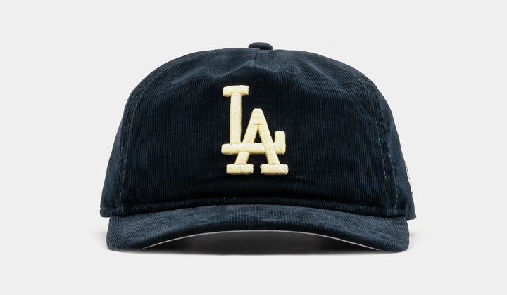 New Era Los Angeles Dodgers Golfer Snapback Mens Hat Black White