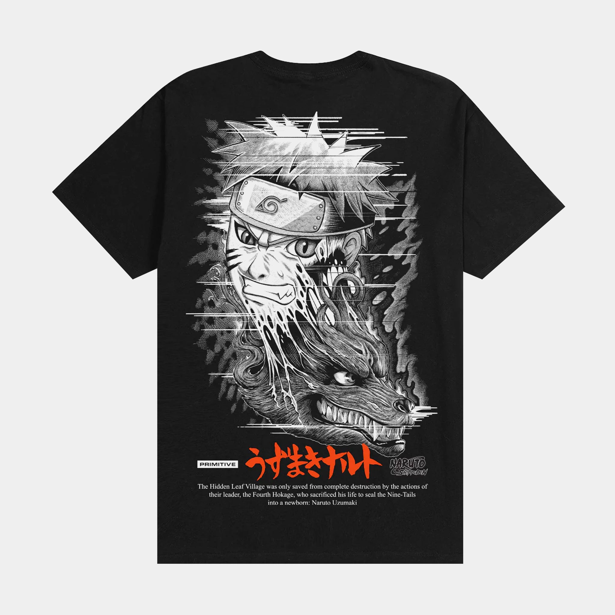 T-shirt Primitive X Naruto Shippuden - Jiraiya Sensei - Taille M - Blanc - Occasion Très Bon état