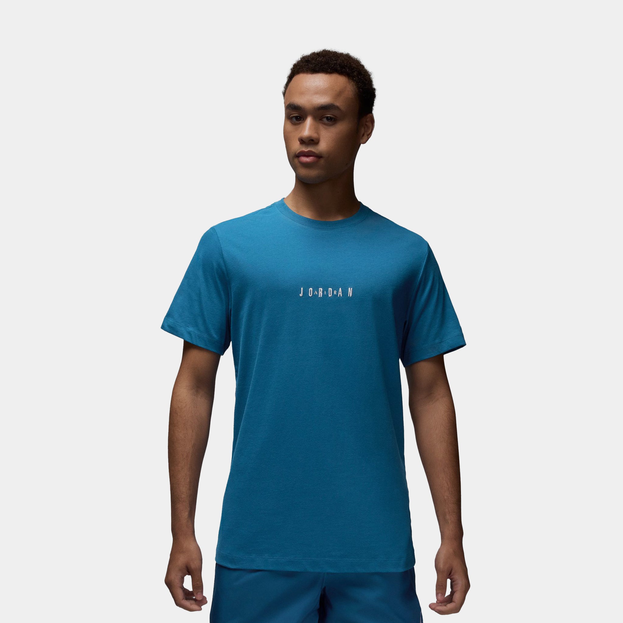 blue jordan shirt mens
