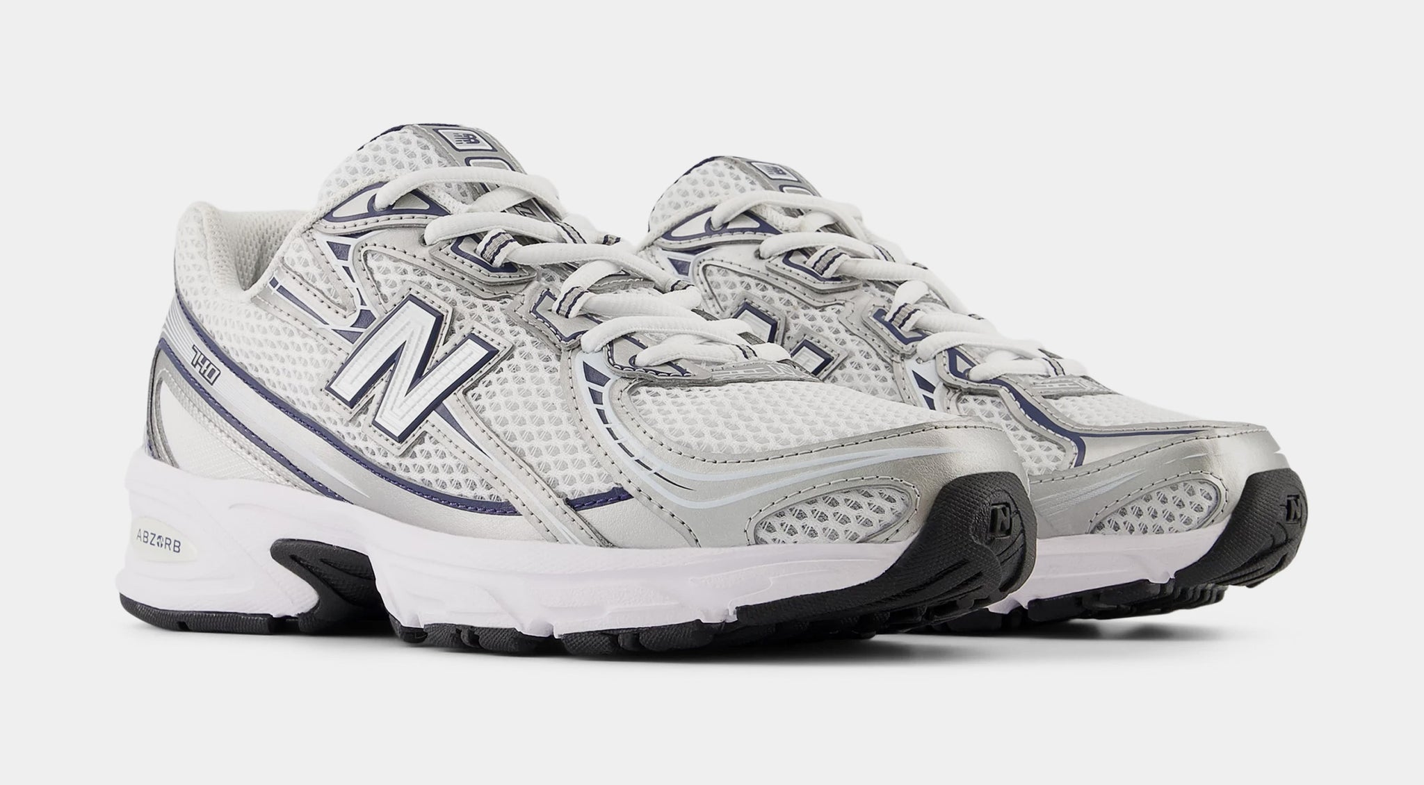 New Balance 740 Mens Running Shoes NB Navy White Shadow Grey
