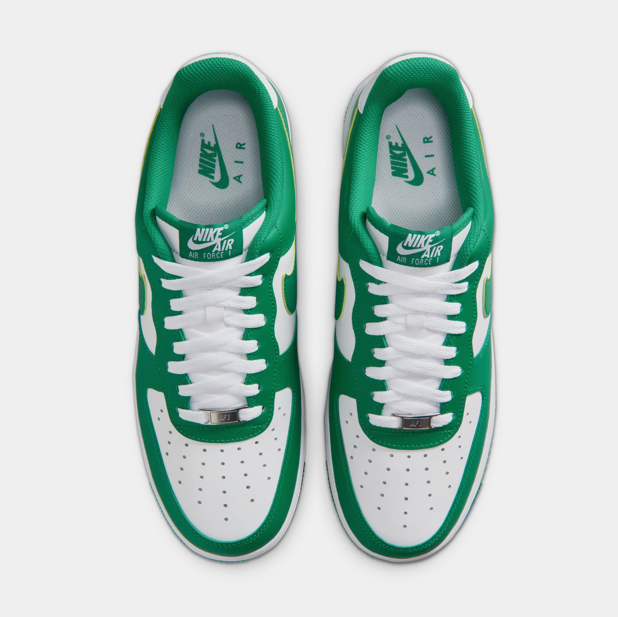 Nike Air Force 1 '07 Mens Lifestyle Shoes White Malachite White