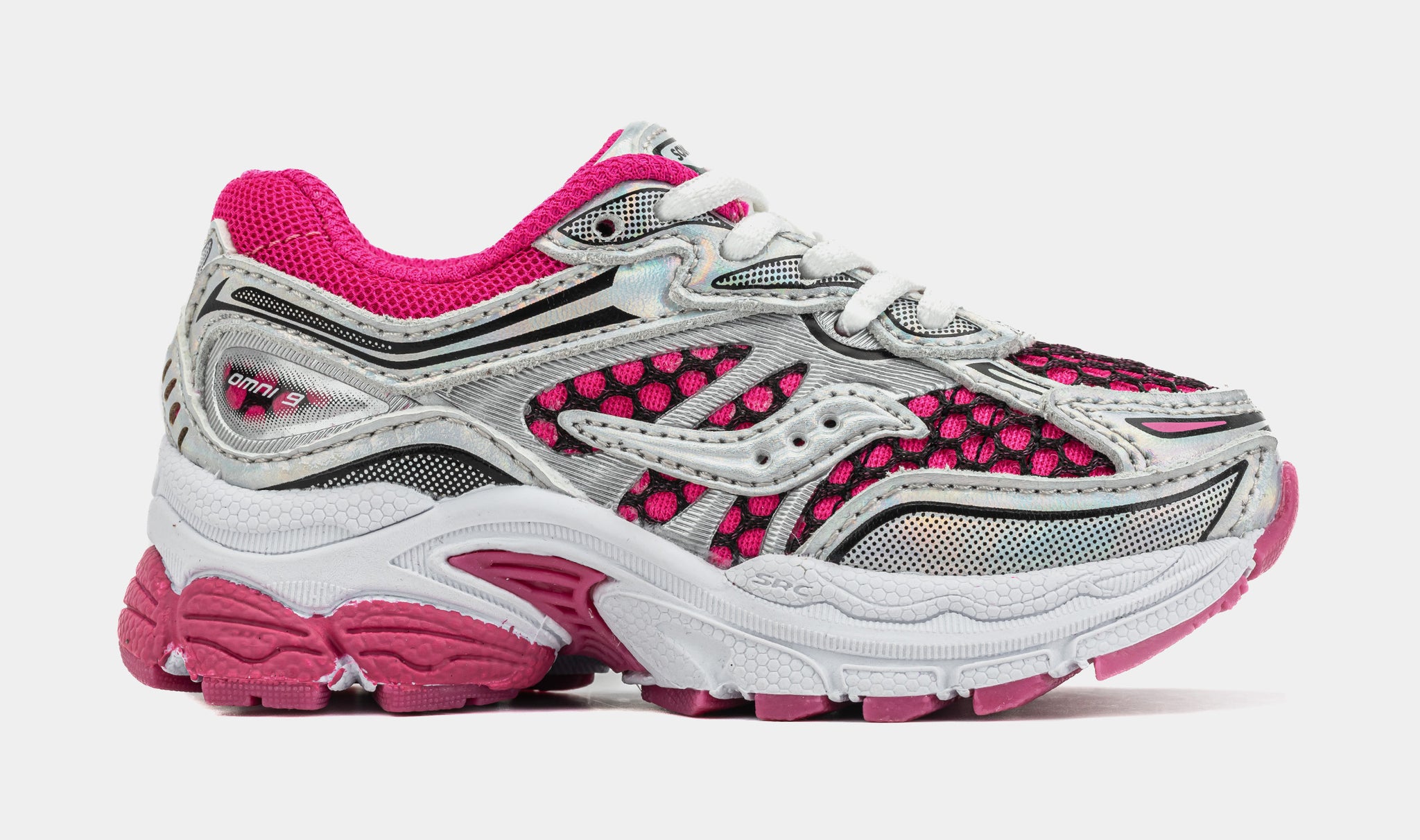 Saucony Omni 9 Infant Toddler Lifestyle Shoes Pink White SL268188