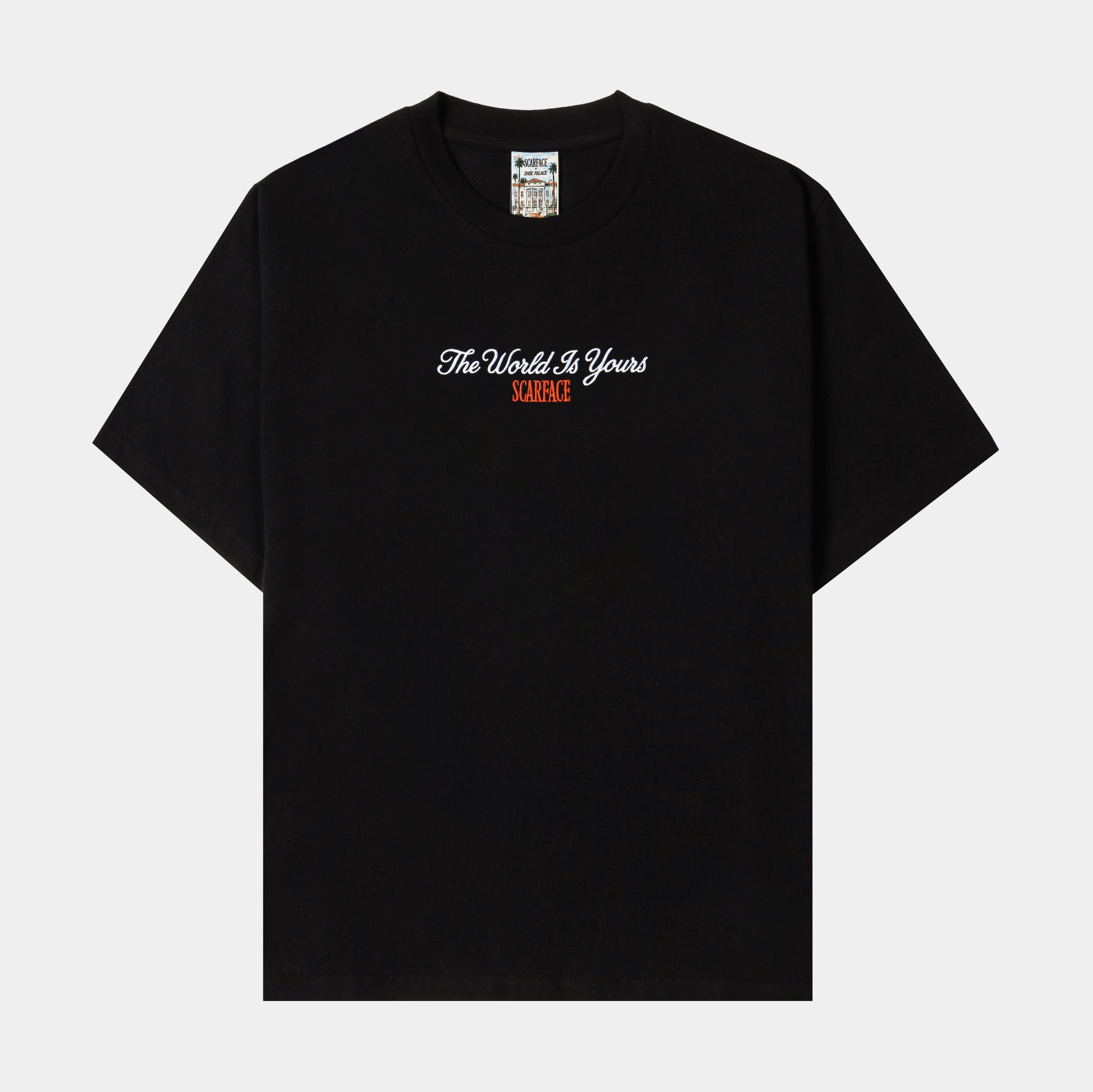 Shoe Palace SP x Scarface Casa Mens Short Sleeve Shirt Black 