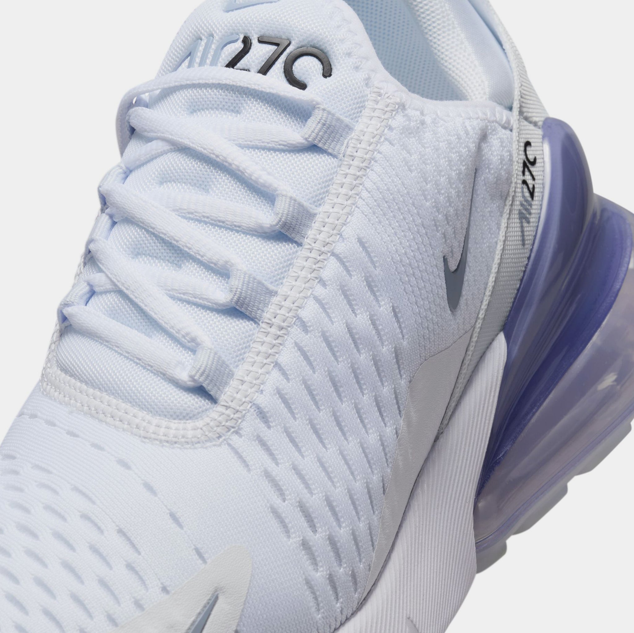 Nike Air Max 270 Womens Lifestyle Shoes White Football Grey White
