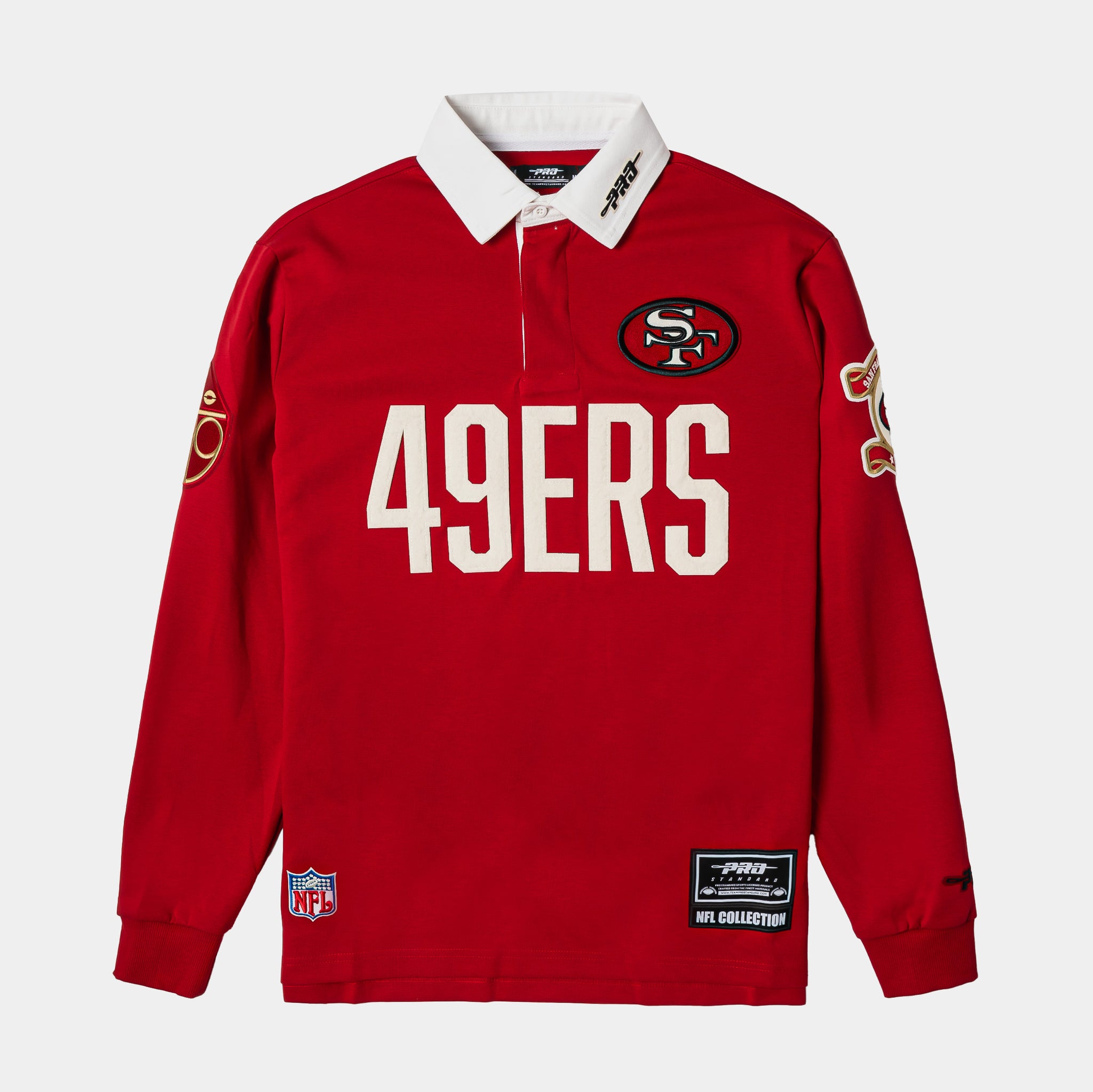 Pro Standard San Francisco 49ers Original Rugby Mens Long Sleeve
