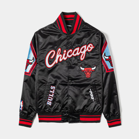 Pro Standard Chicago Bulls City Edition Pro Satin Mens Jacket
