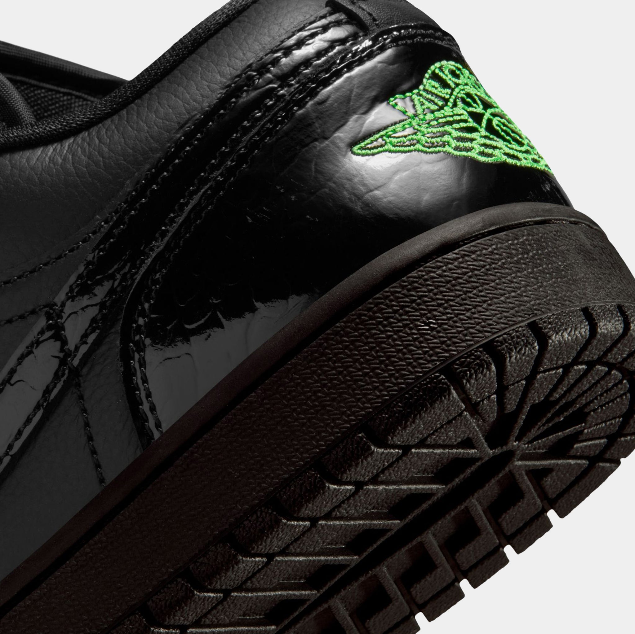 Jordan Air Jordan 1 Low SE Womens Lifestyle Shoes Black Scream
