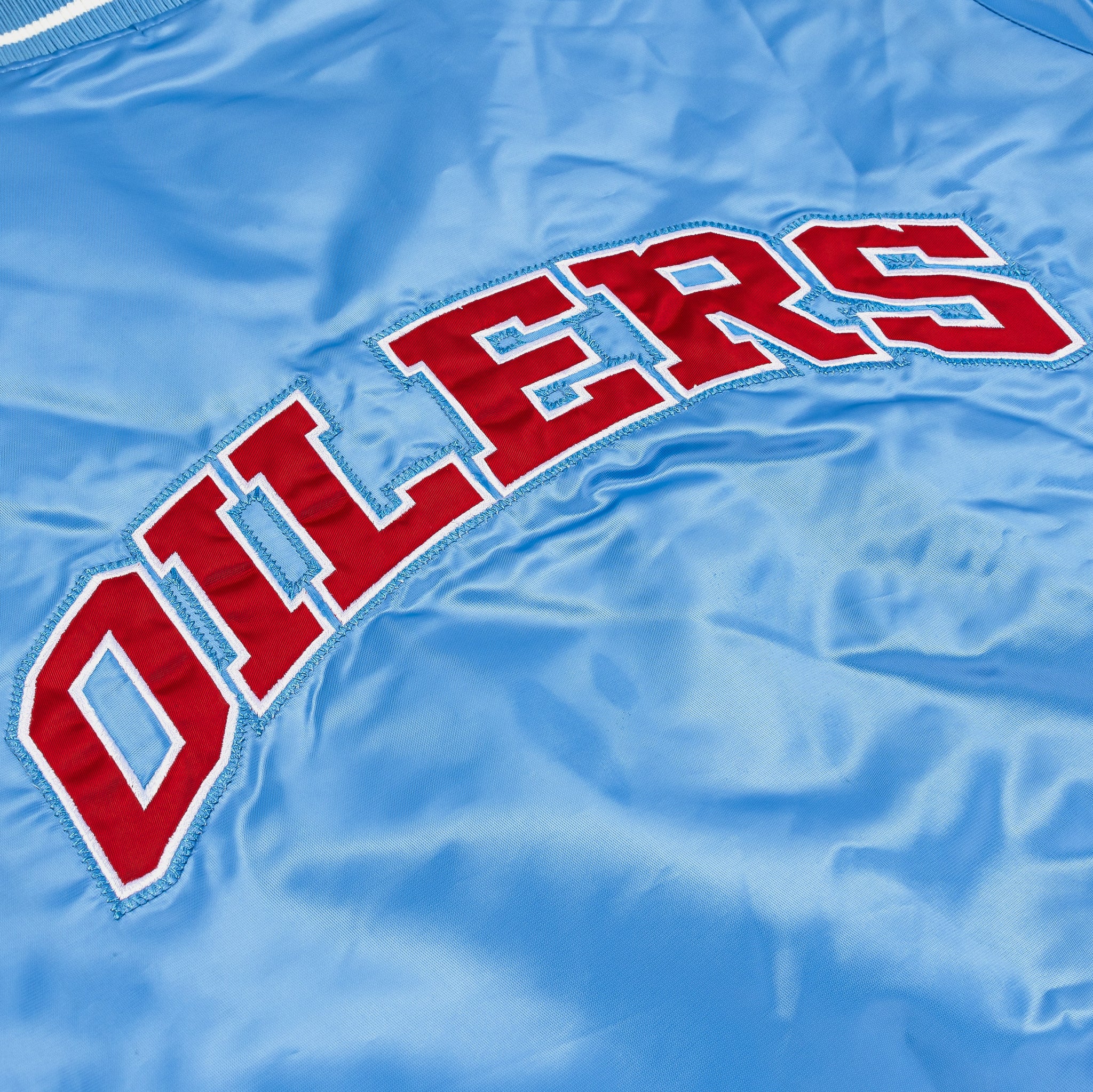 Starter Shoe Palace Exclusive Houston Oilers Satin Varsity Mens 