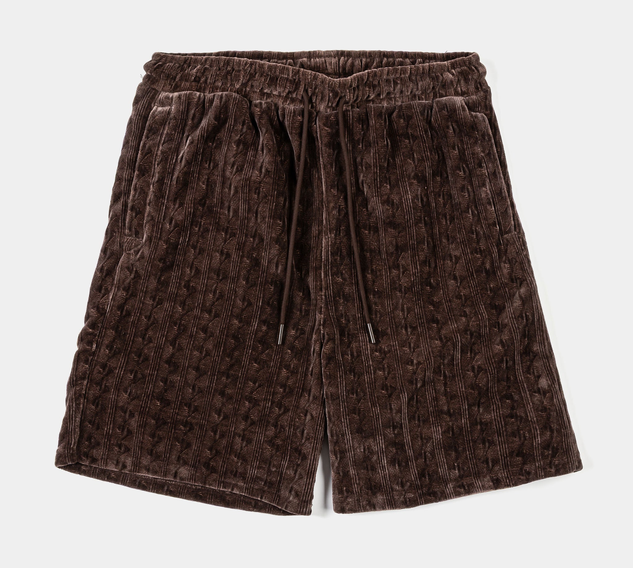 Maison Article Chenille Mens Shorts Brown MACS503 – Shoe Palace