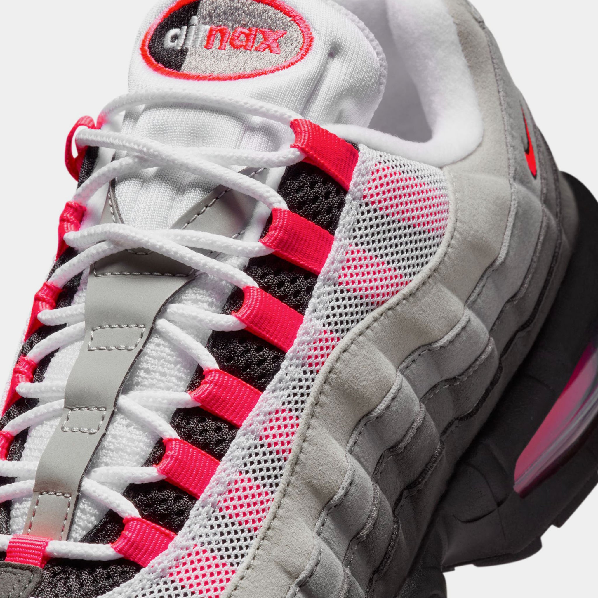 Nike Air Max 95 Big Bubble Mens Lifestyle Shoes Black Solar