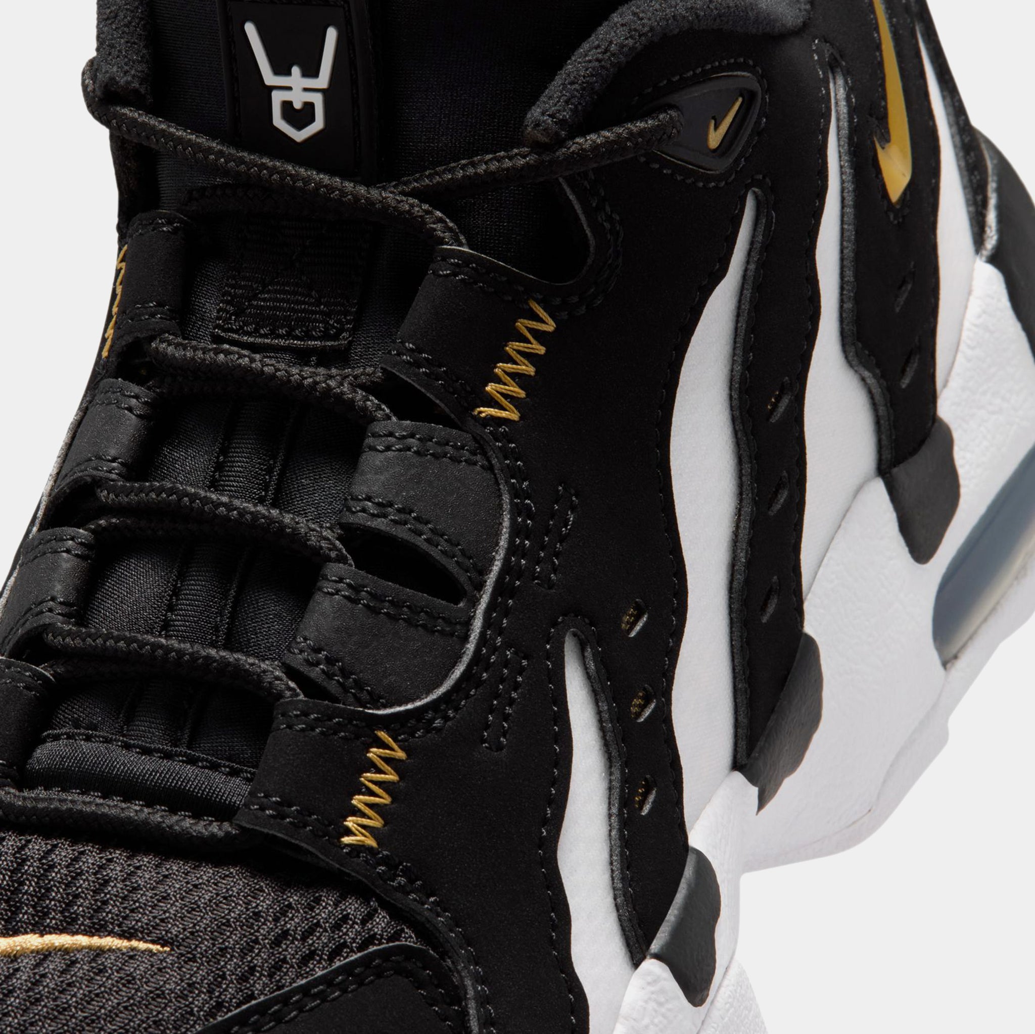 Nike Air DT Max 96 Low Mens Lifestyle Shoes Black Metallic Gold 