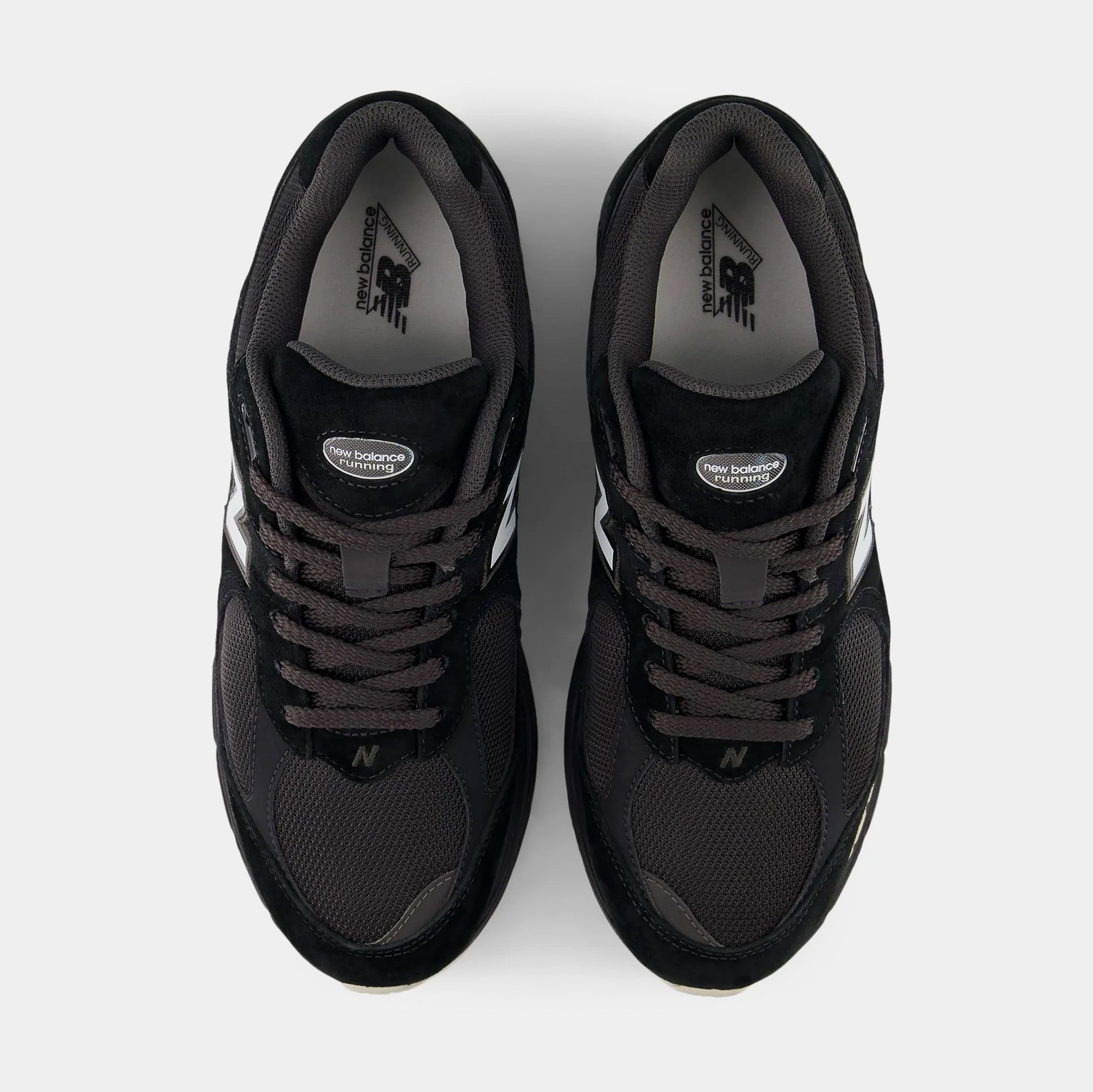 New Balance 2002R Mens Running Shoes Black Timber Wolf White