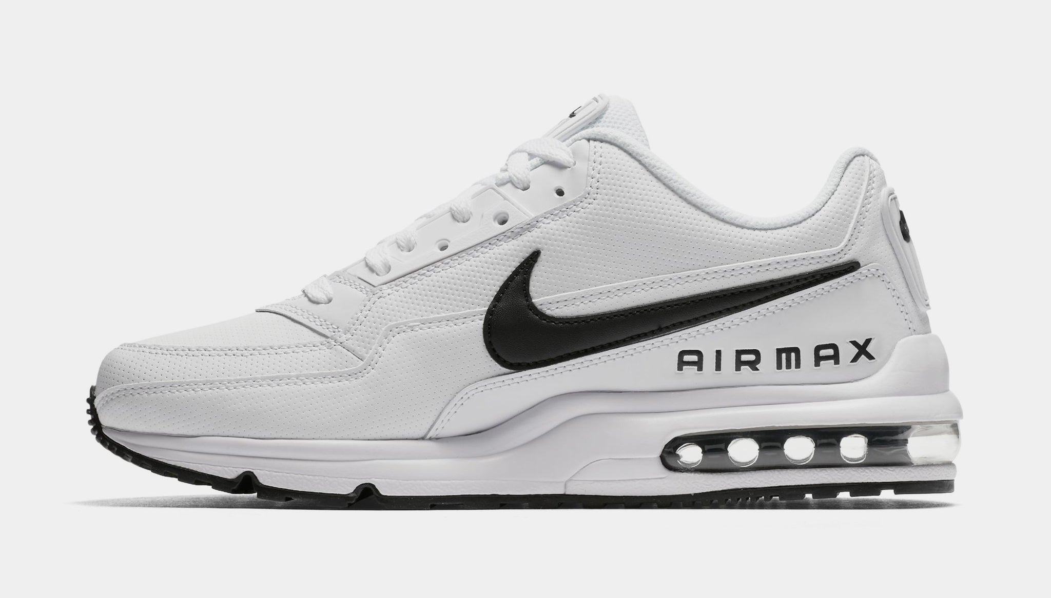 Nike Air Max LTD 3 Mens Running Shoes White Black 687977-107