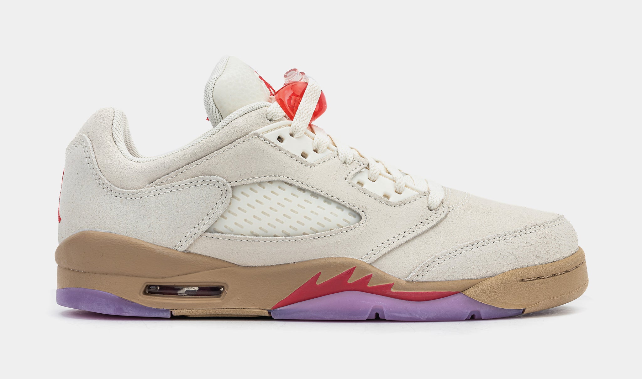 Jordan Air Jordan 5 Retro Low Grade School Lifestyle Shoes Pale 