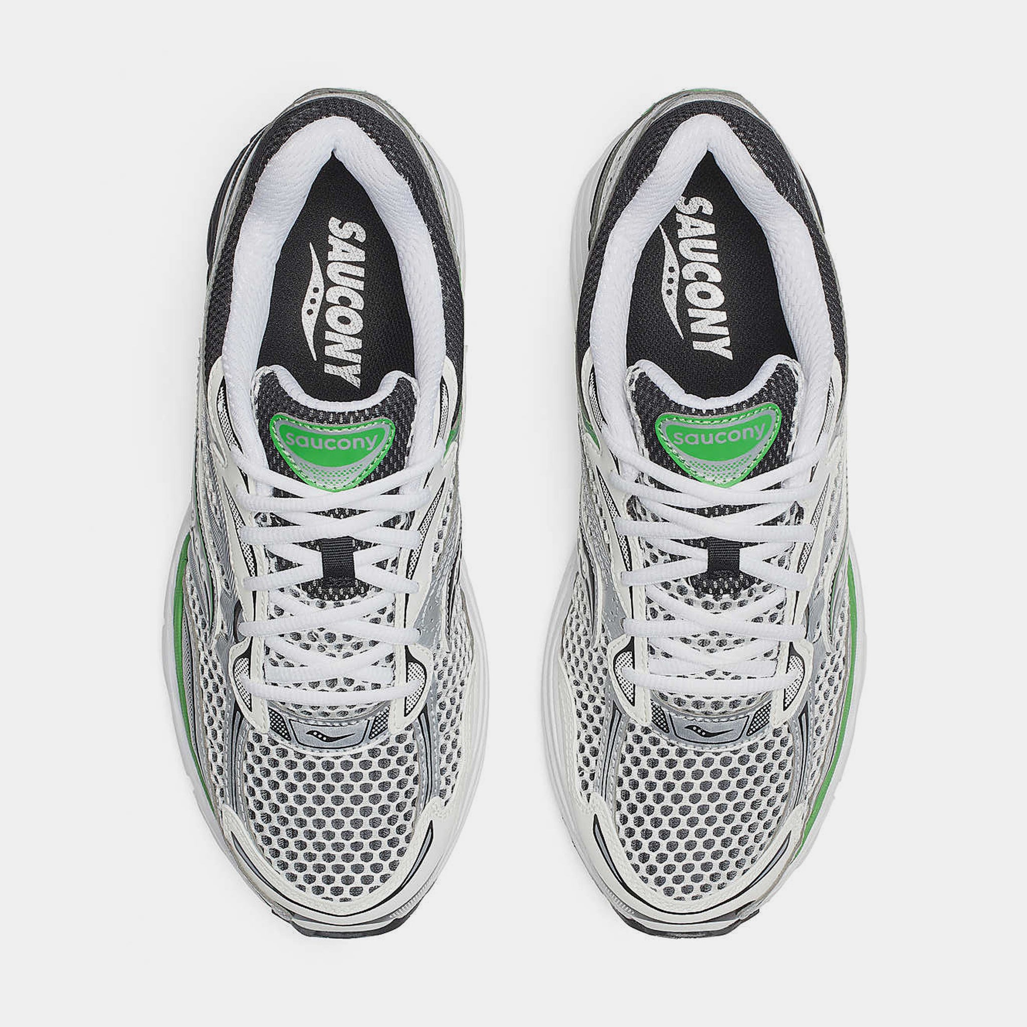 Saucony ProGrid Omni Mens Running Shoes Silver Green S70739-17