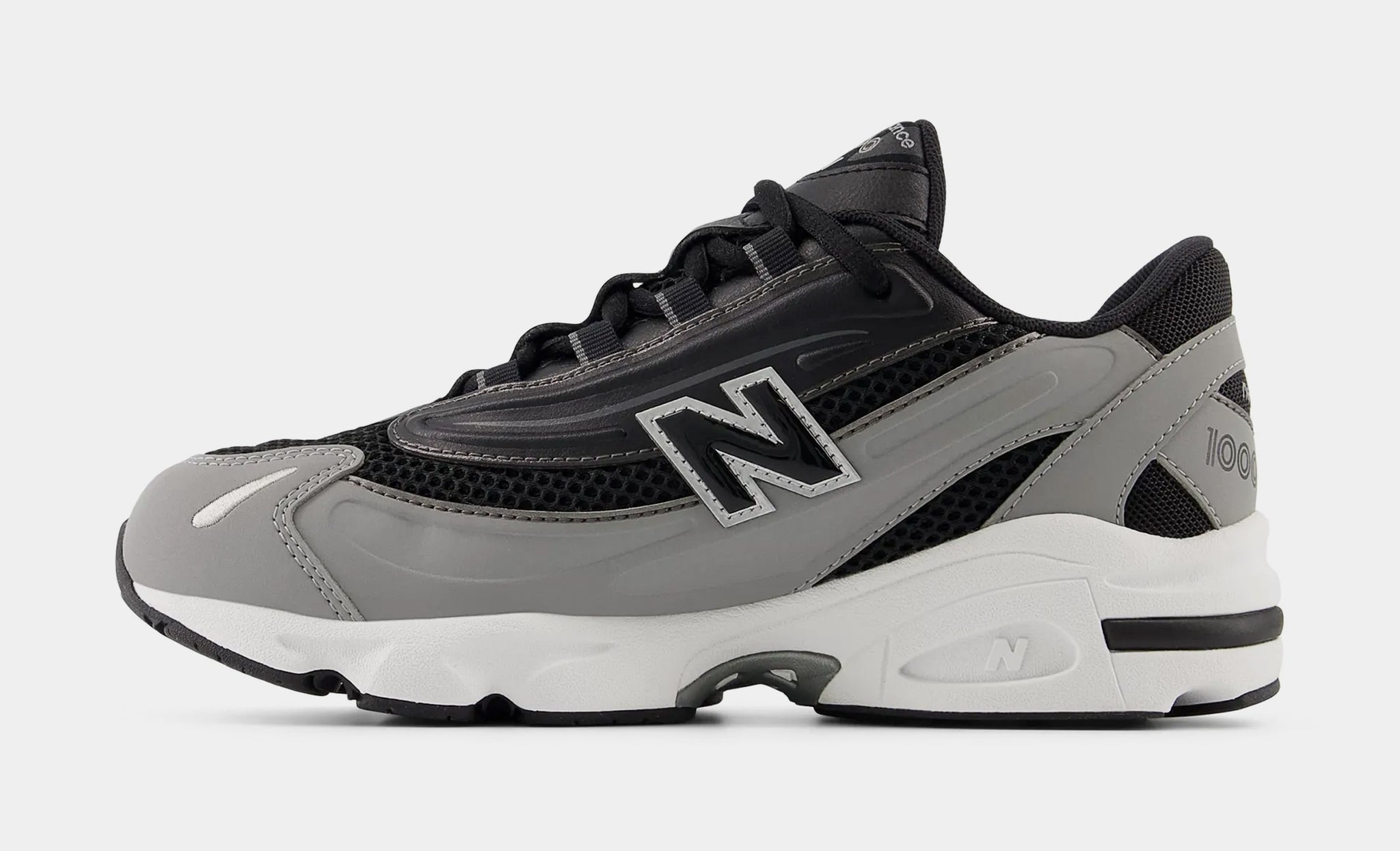 New Balance 1000 Grade School Running Shoes Black Grey GC1000AK