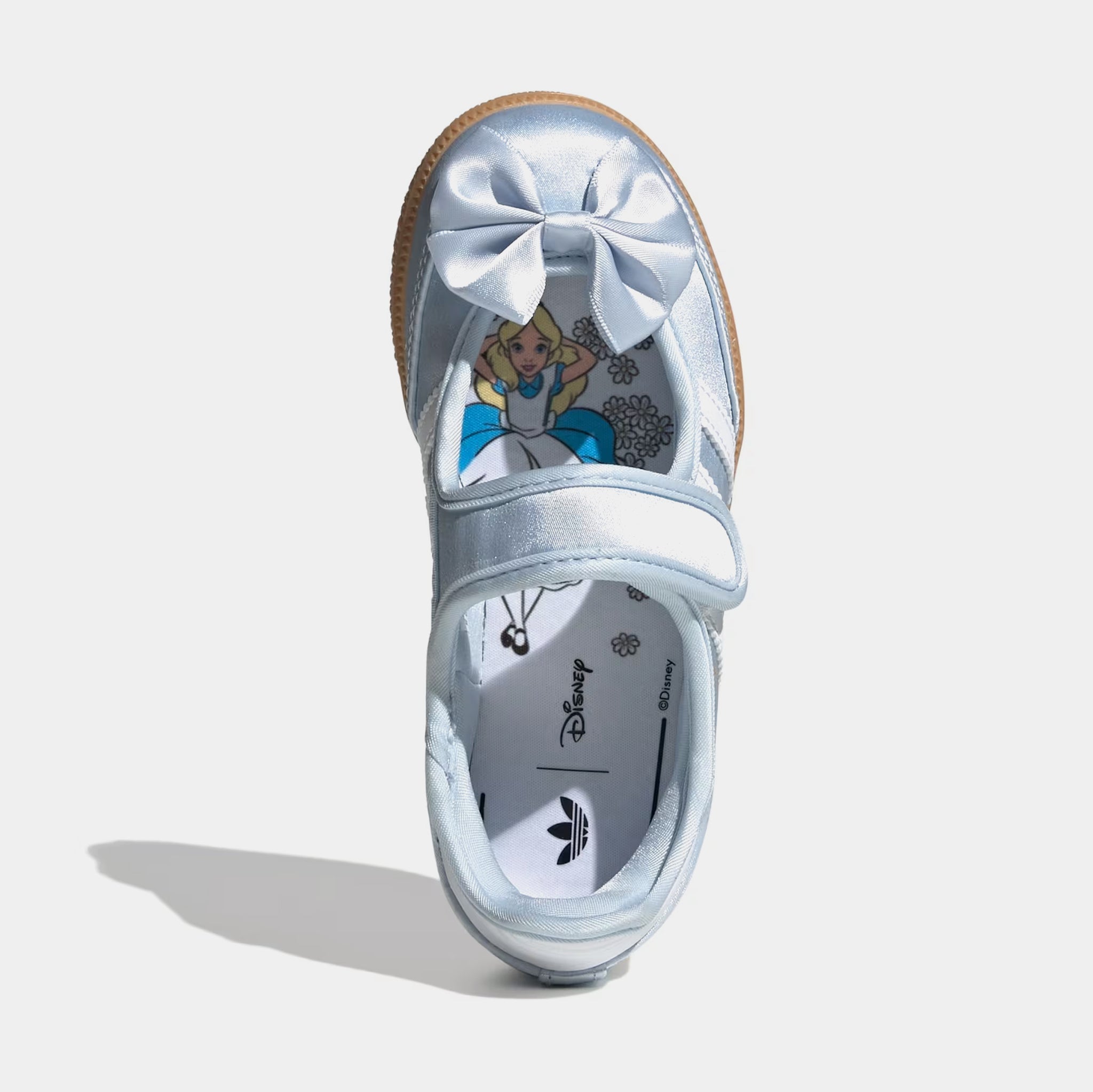 adidas Disney Samba Jane Shoes - Kids - Crystal Sky / Cloud White / Gum