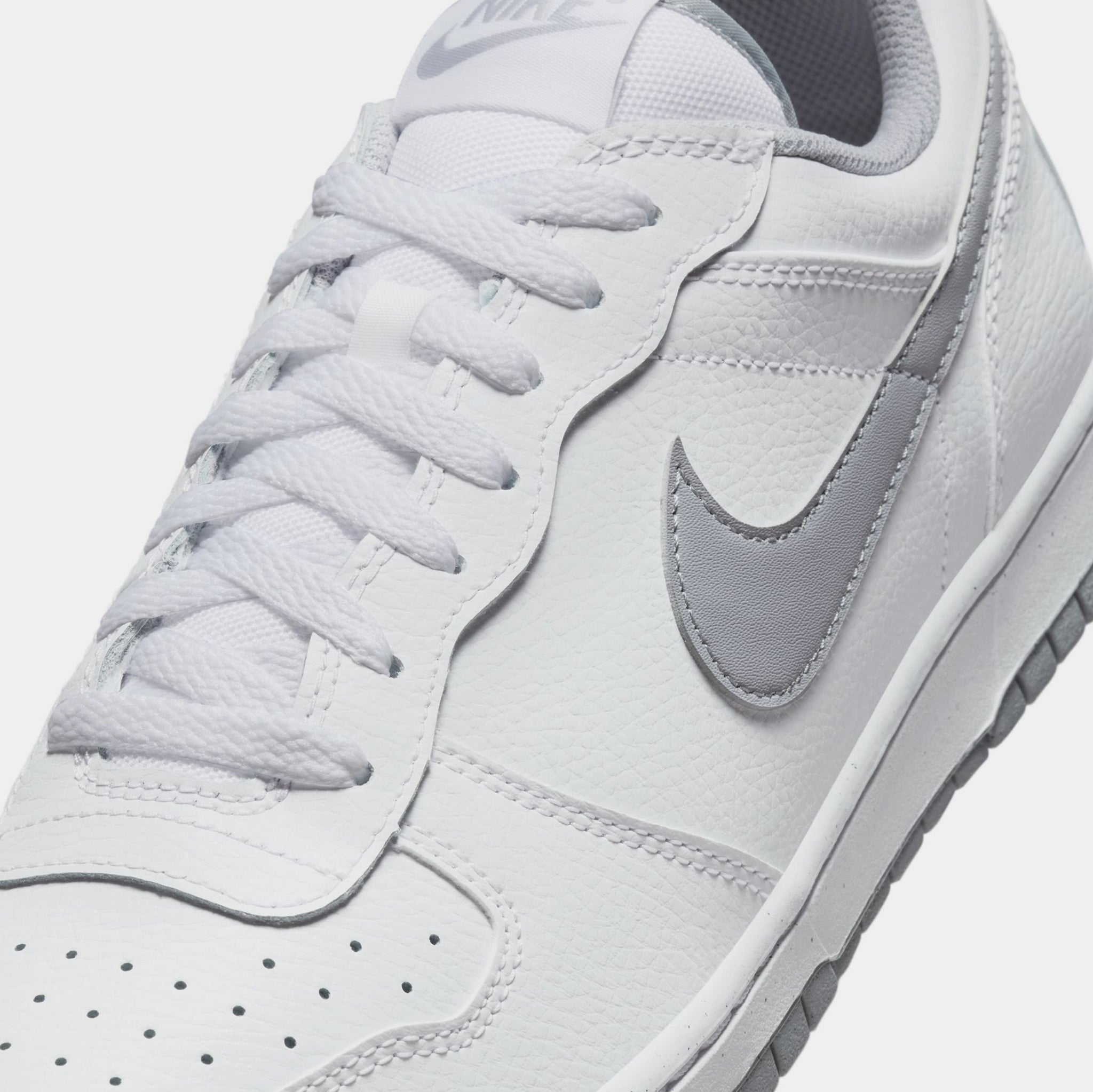 Nike Big Low Wolf Grey Mens Lifestyle Shoes White Wolf Grey 355152