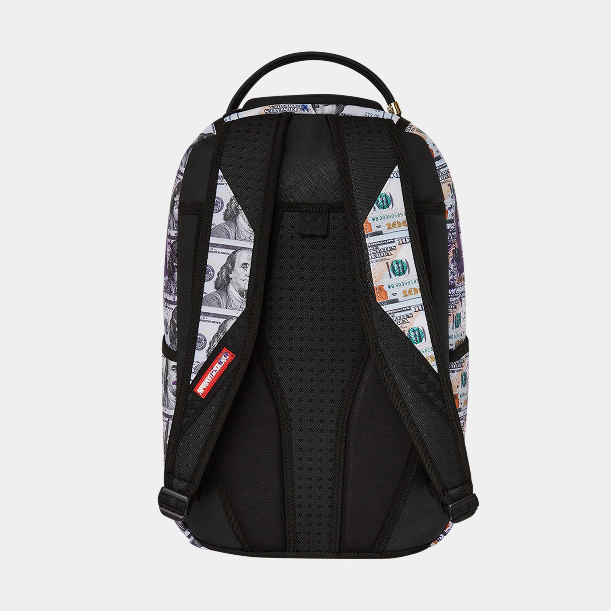 Sprayground Money Splat Mens Backpack Purple Blue 910B6769NSZ 