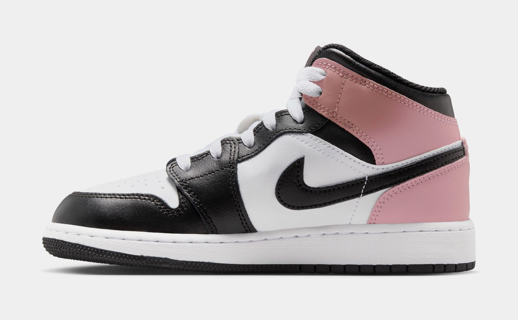 air jordan mid black pink