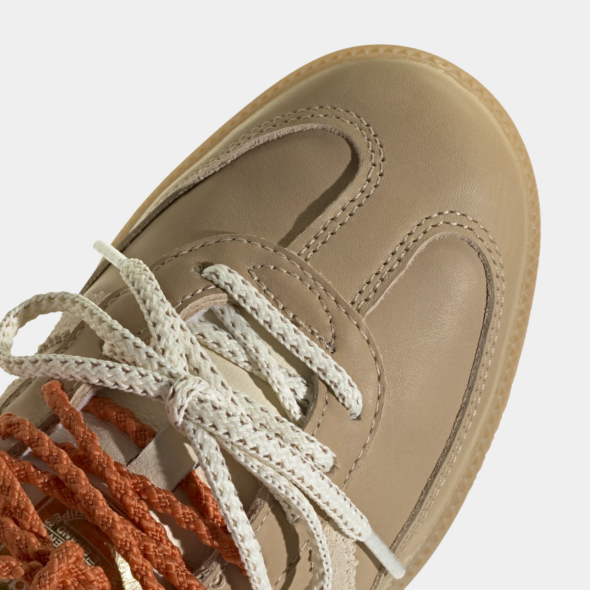 adidas Samba OG Double Laces Womens Lifestyle Shoes Magic Beige