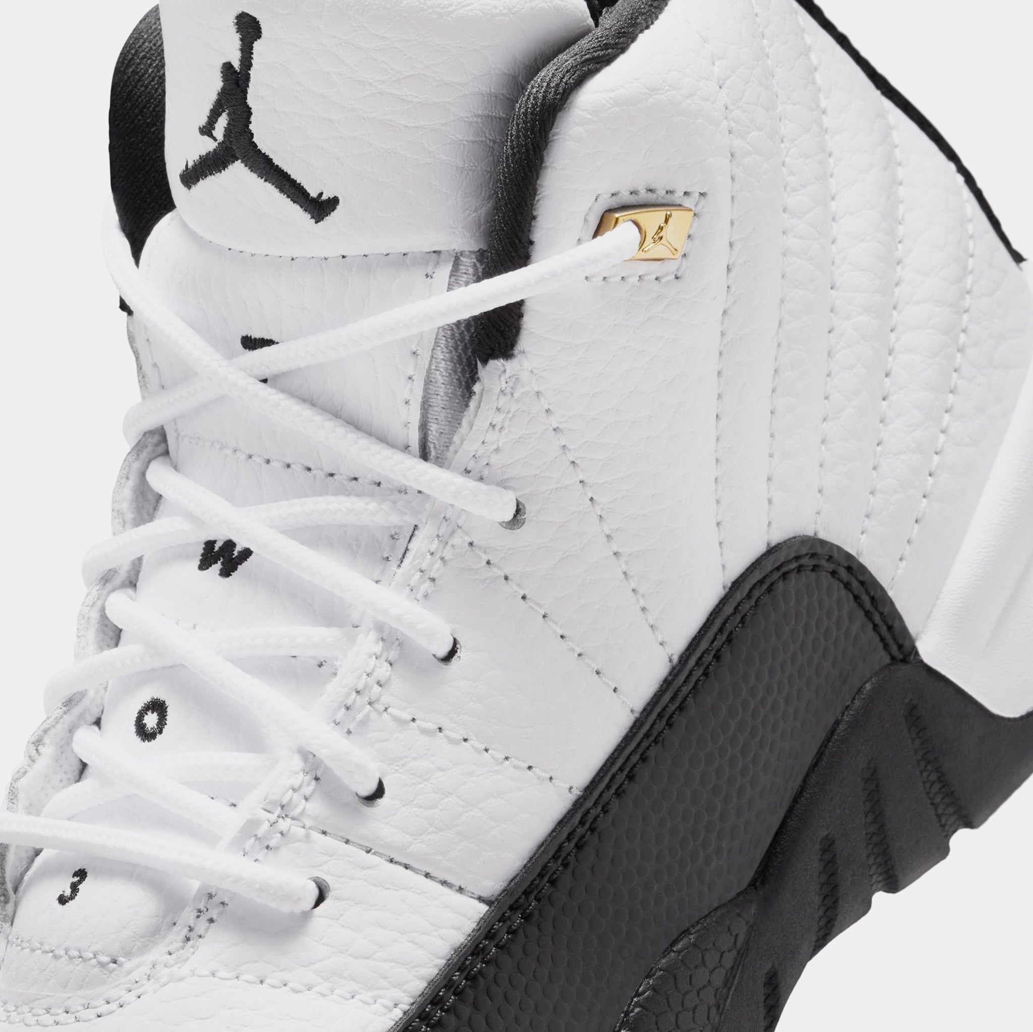 Jordan Air Jordan 12 Retro Taxi Preschool Lifestyle Shoes White 