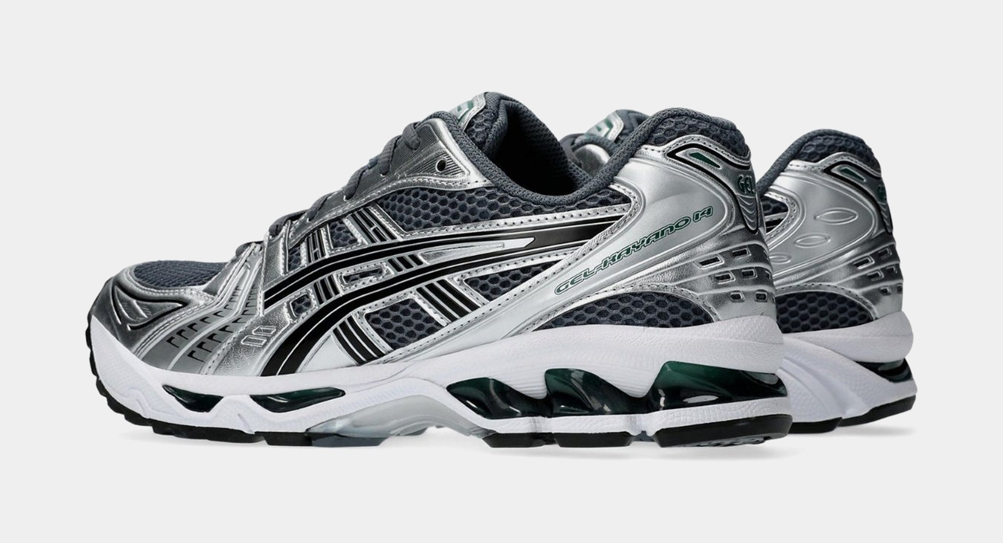 ASICS Gel Kayano 14 Mens Running Shoes Metropolis Jasper Green