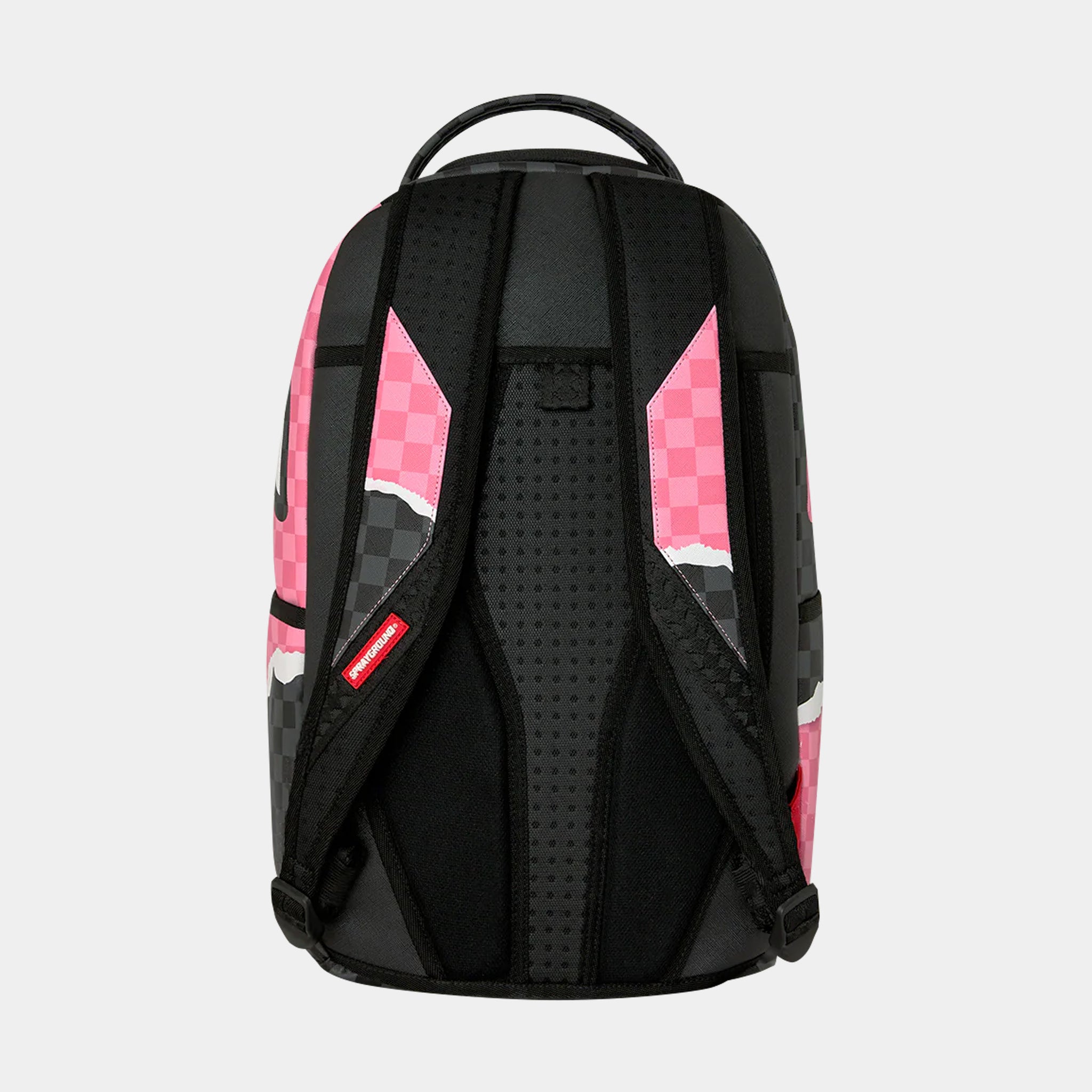 Sprayground Pink Panther On The Run Mens Backpack Pink Grey