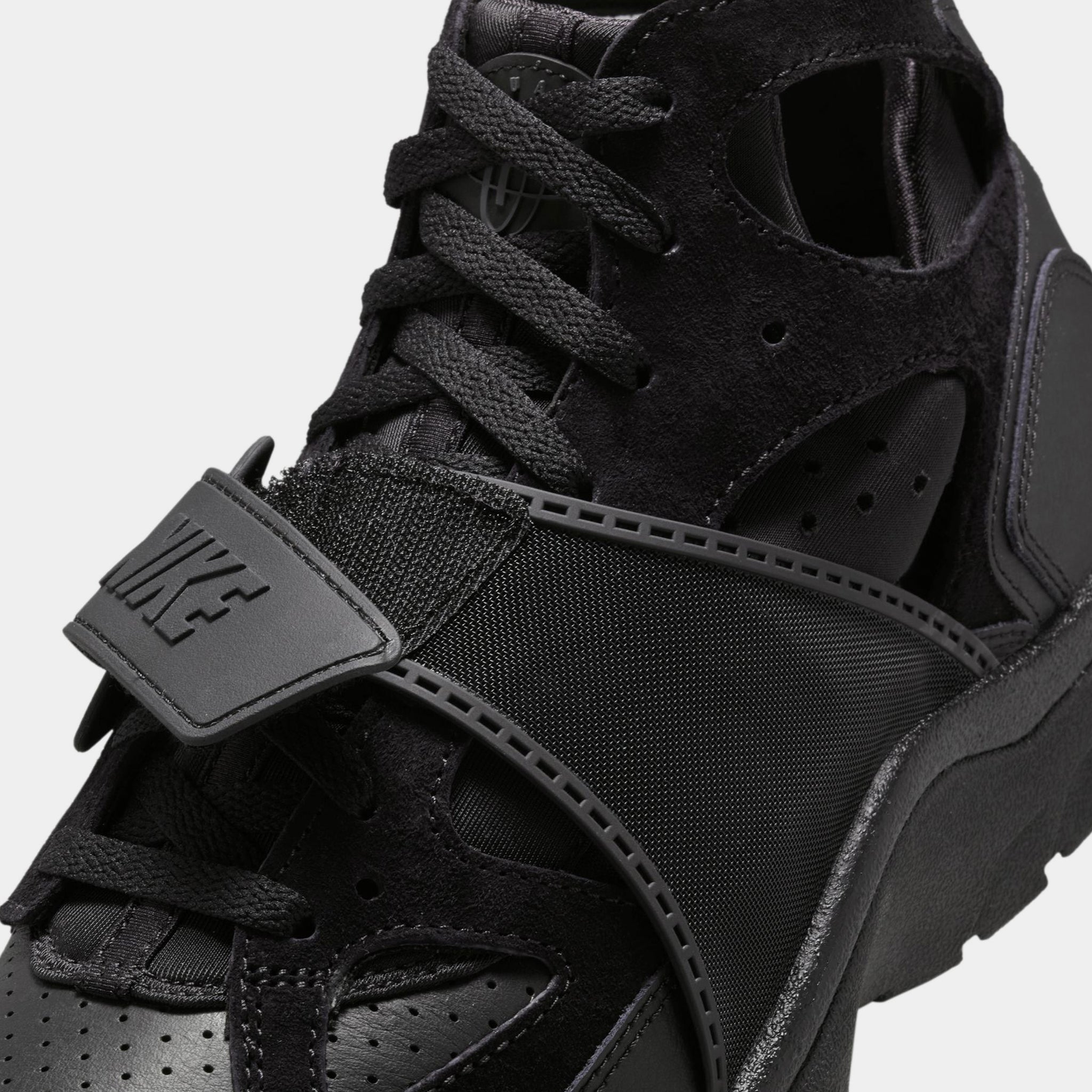 Nike Air Trainer Huarache Mens Basketball Shoes Black Black IB0497 