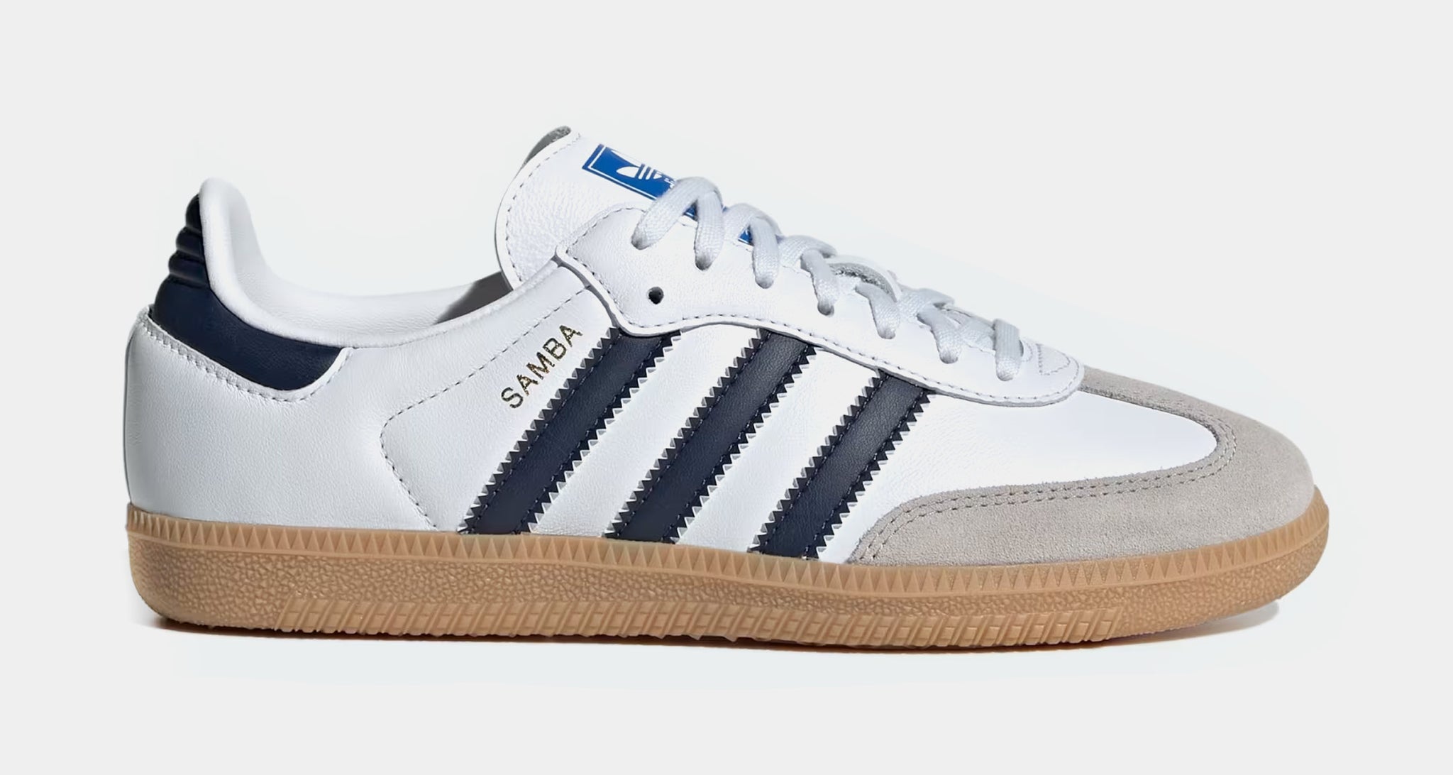 adidas Samba OG White Night Indigo Gum (Kids)