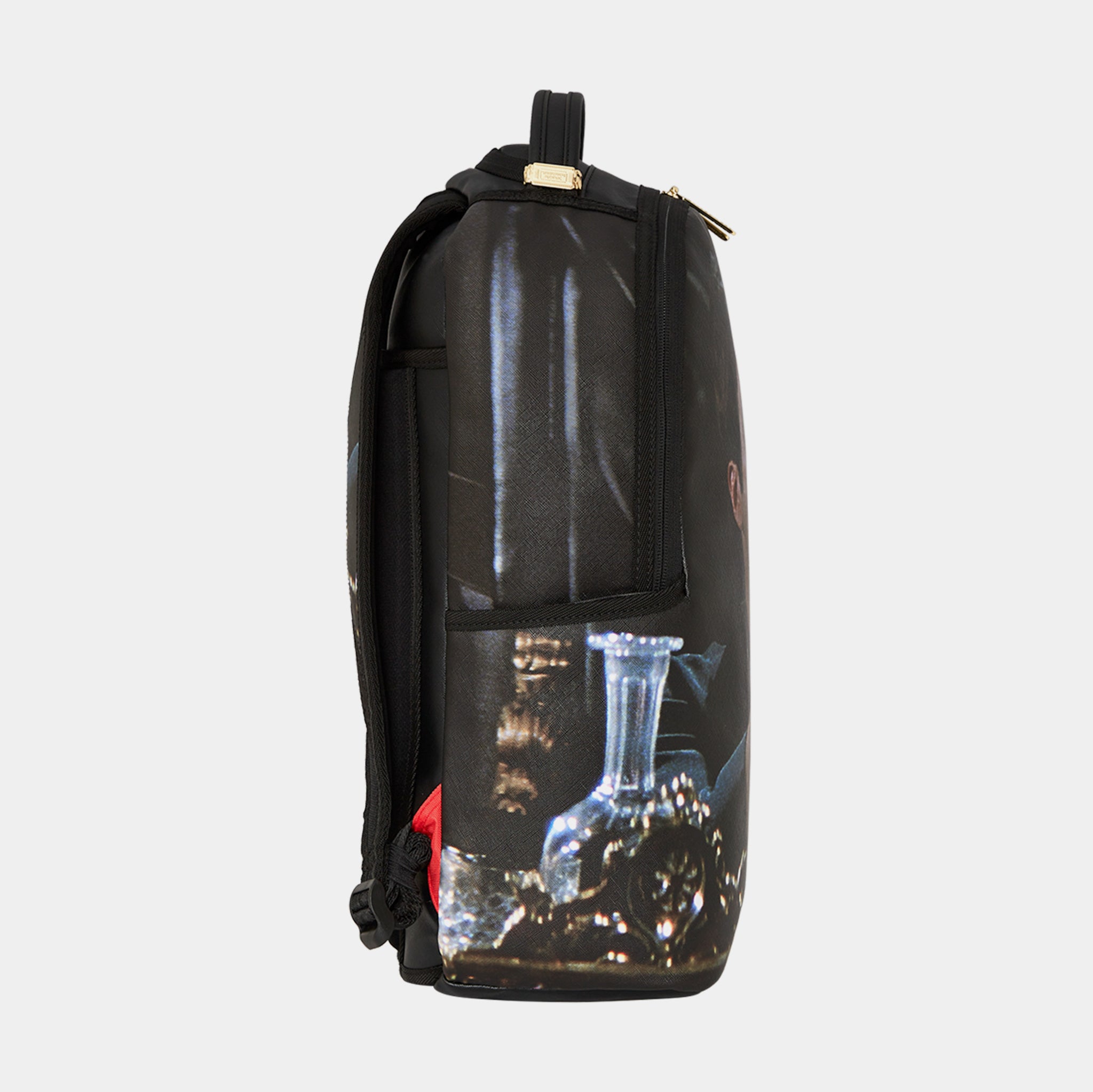 Sprayground Scarface Paint DLXSV Mens Backpack Black Multi