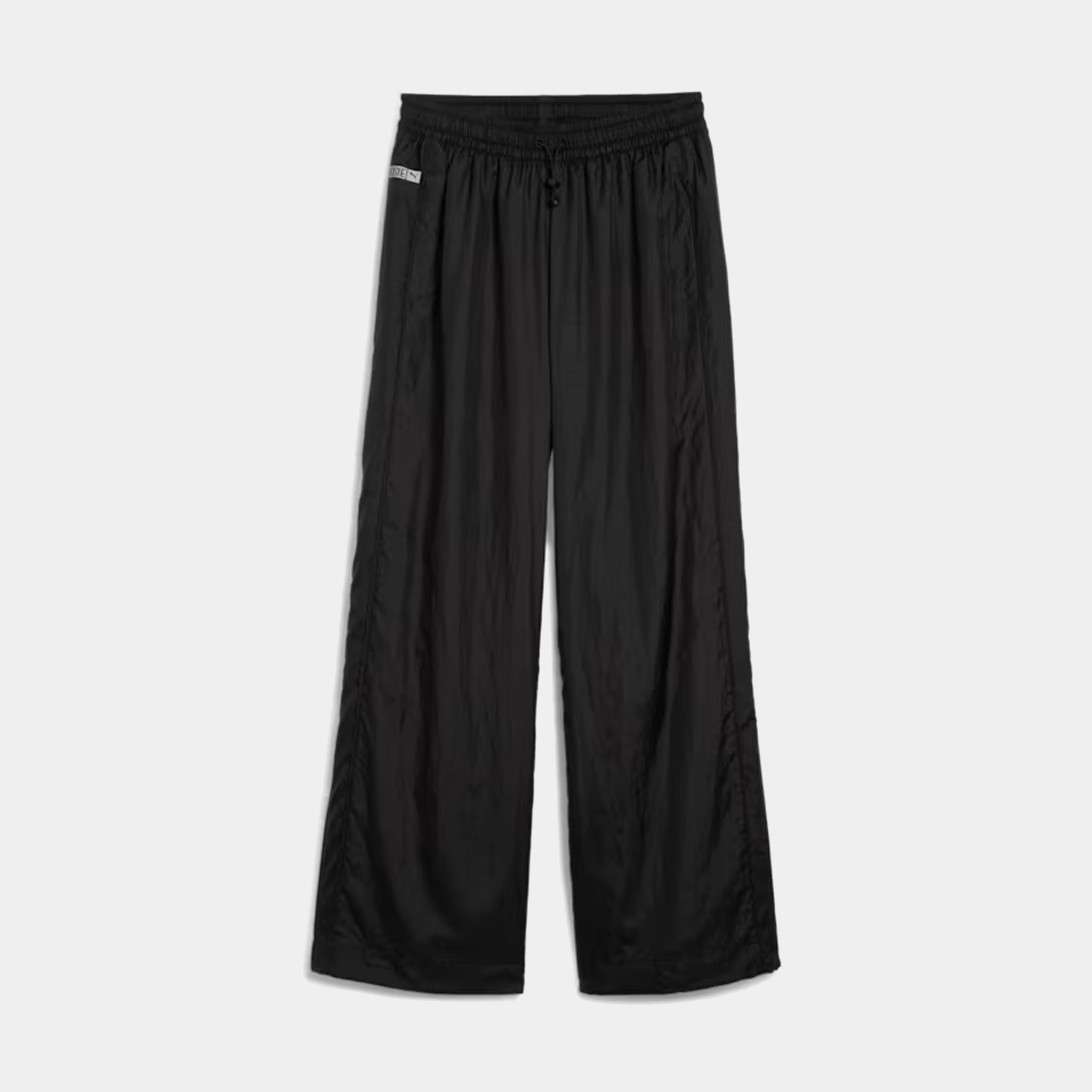 PUMA プーマ ×ROSE 633796-01T7 RELAXED TRACK PANTS WV PUMA BLACK M PUMA Rosé x Puma T7 Relaxed Track Womens Pants Puma Black 633796