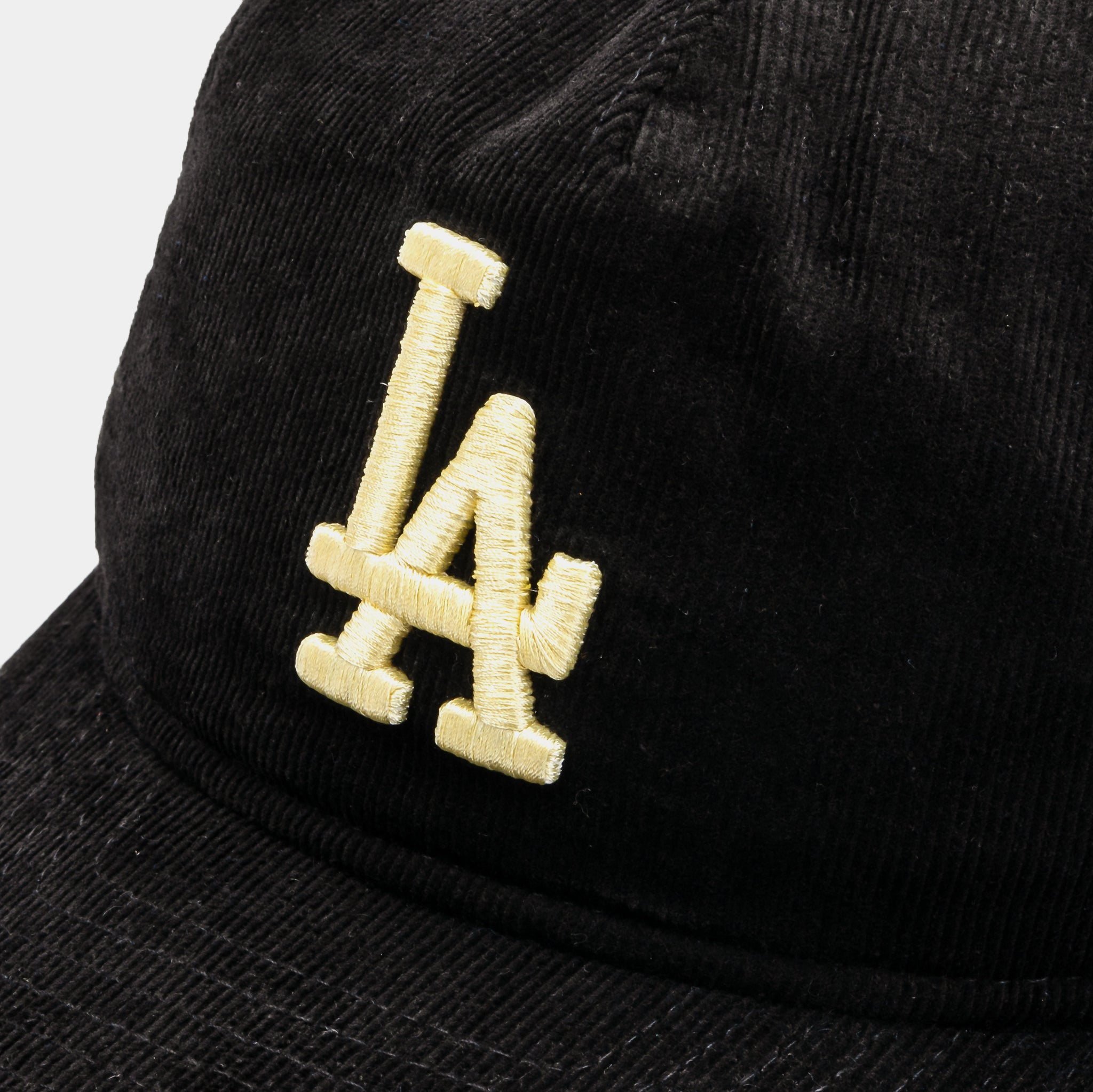 New Era Los Angeles Dodgers Golfer Snapback Mens Hat Black White