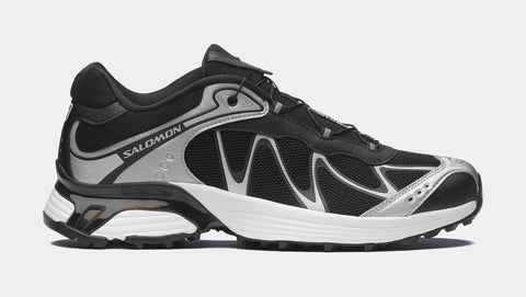 Salomon XT Whisper Mens Running Shoes Black Footwear Silver
