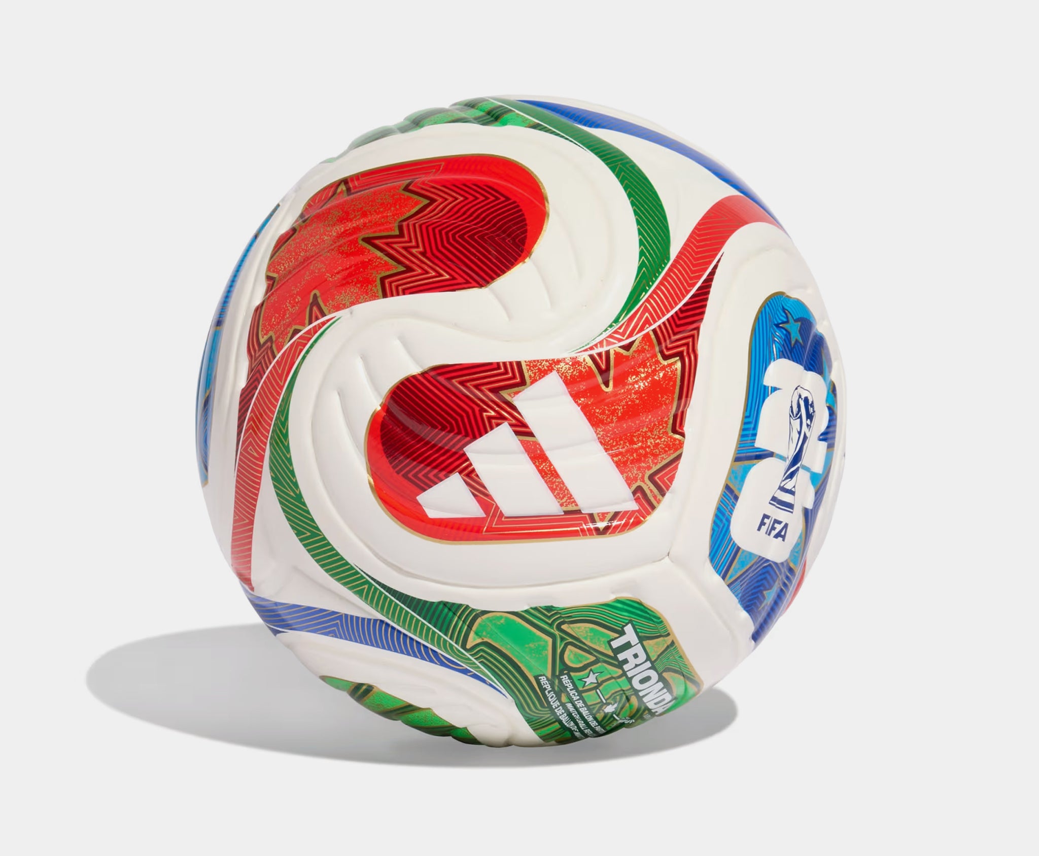 adidas Fifa World Cup Trionda Mini Soccer Ball White Royal Blue