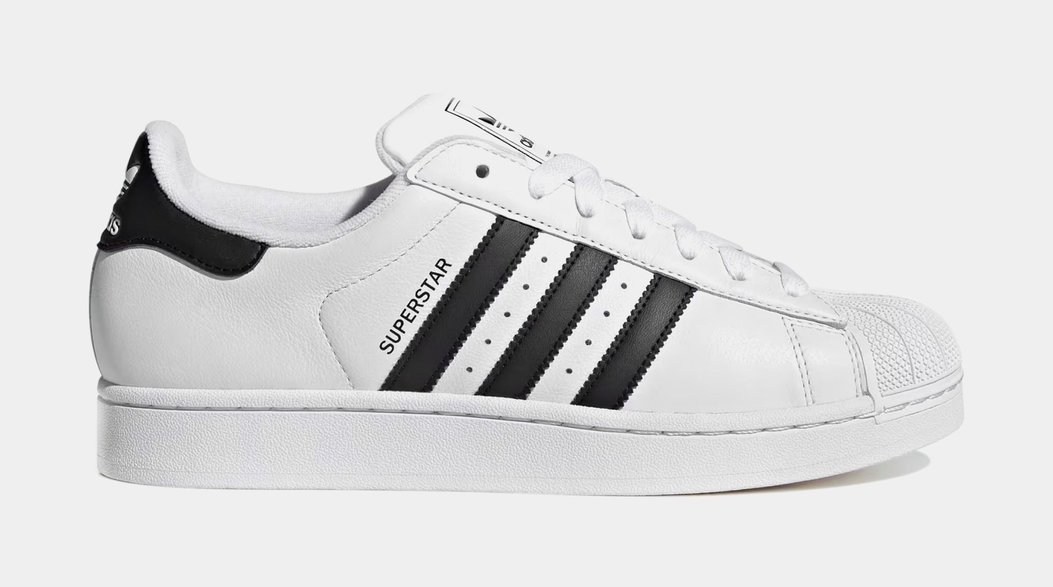 adidas Superstar II Mens Lifestyle Shoes White Black IH8659 – Shoe