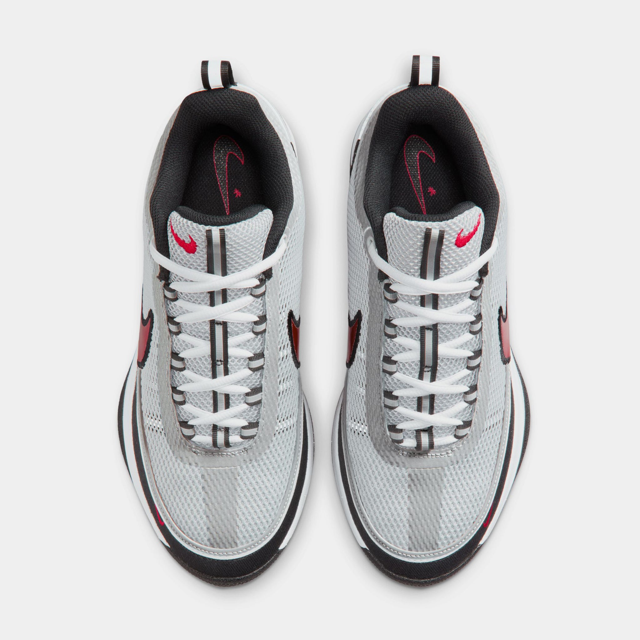 Nike Book 2 Spiridon Mens Basketball Shoes Metallic Silver Sport