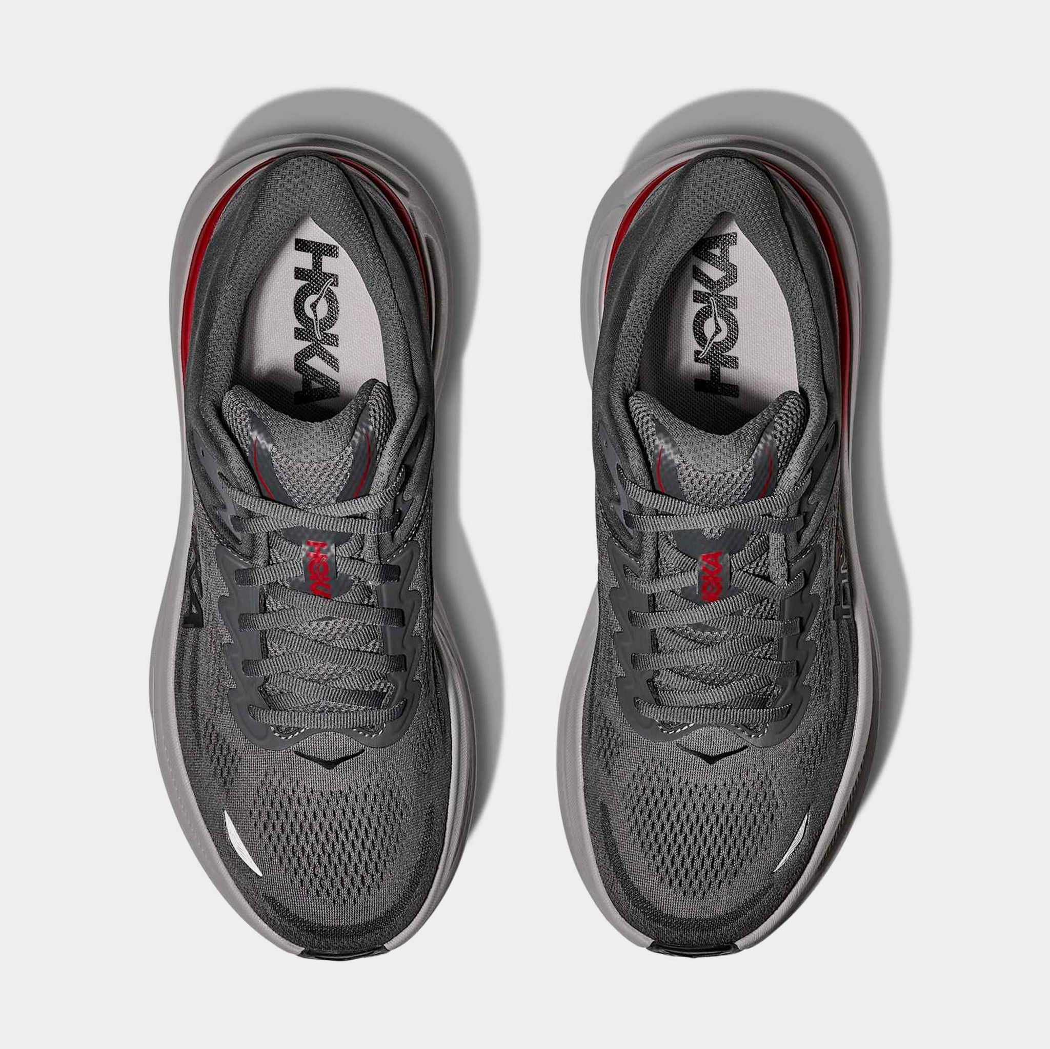 Hoka Bondi 9 Mens Running Shoes Satellite Grey Outer Orbit 1162011