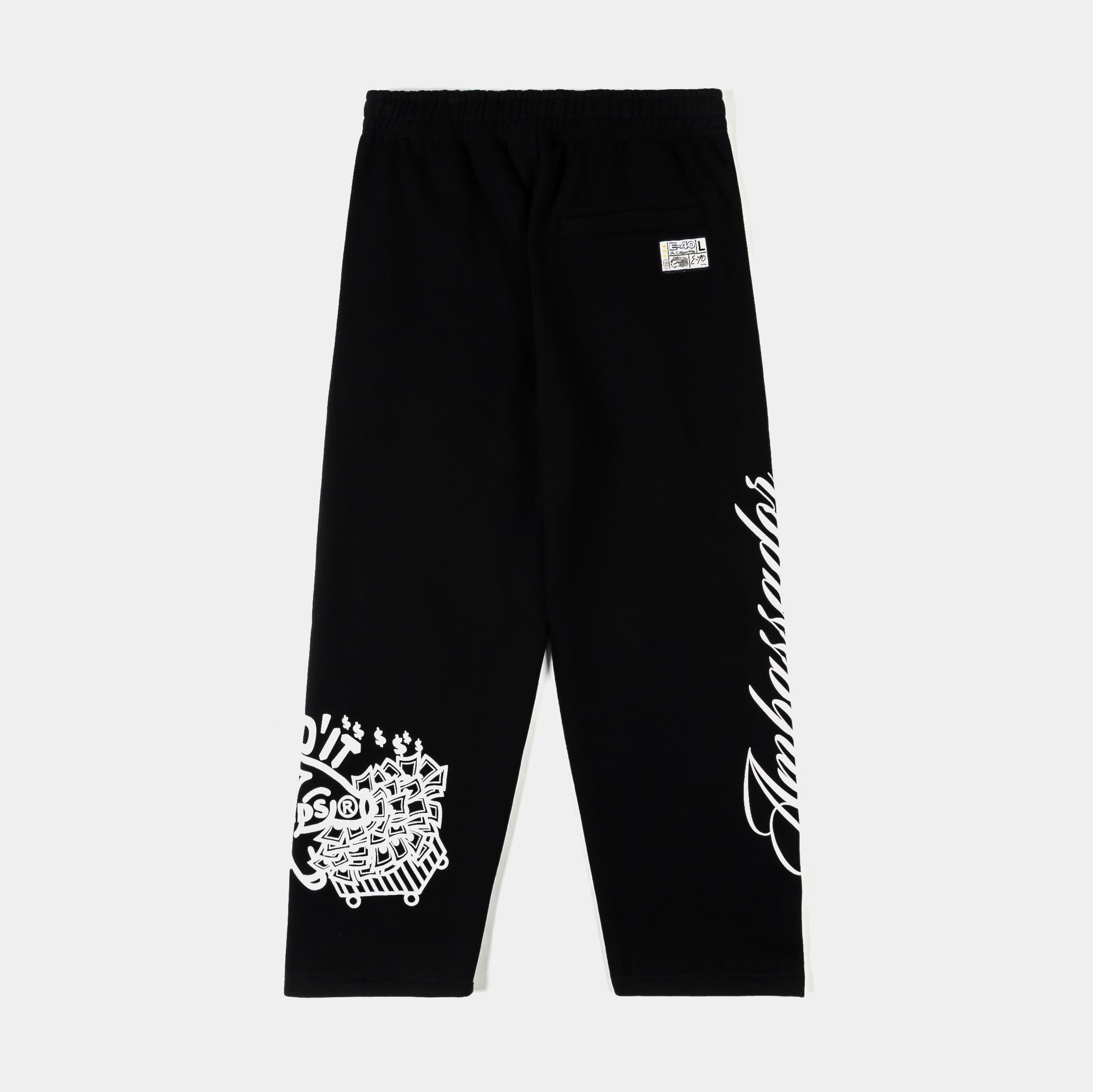 Shoe Palace SP x E-40 Major Way Mens Sweatpants Black Yellow