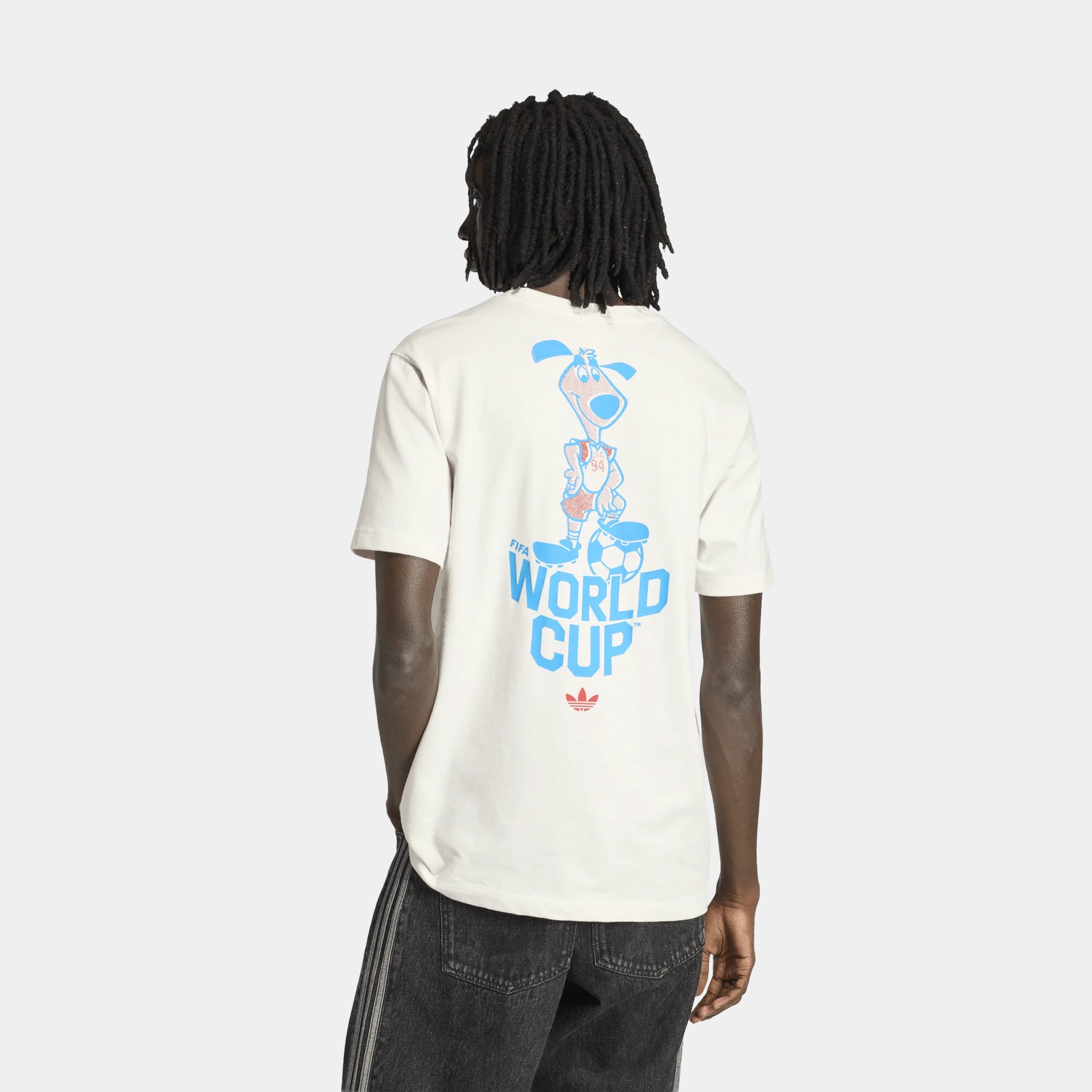 adidas FIFA World Cup 26 Striker Mascot Mens Short Sleeve Shirt