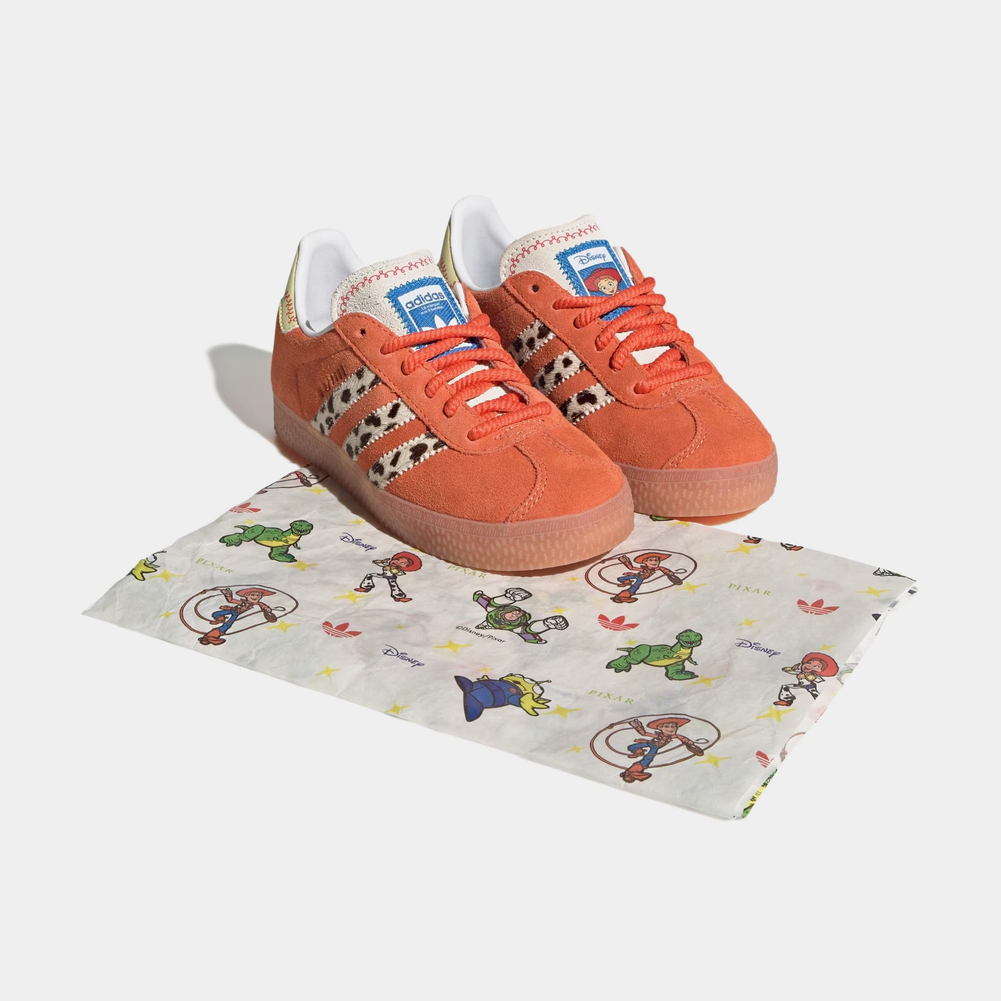 adidas gazelle silver green womens adidas Toy Story x Gazelle Preschool Lifestyle Shoes Orange Yellow JI0074 –  Shoe Palace