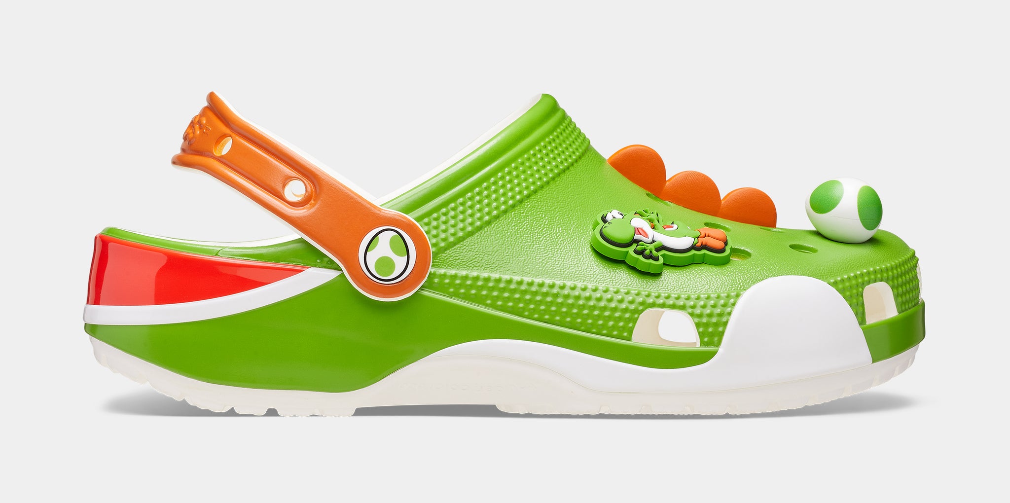 Crocs Yoshi Classic Clog Mens Sandals Green Red Free Shipping
