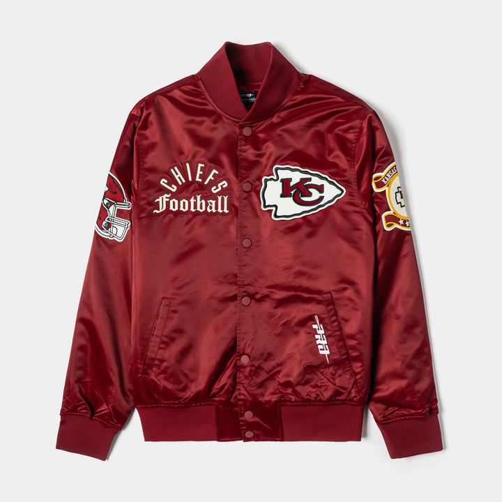Starter San Francisco 49ers Reversible Satin Mens Jacket Red Gold