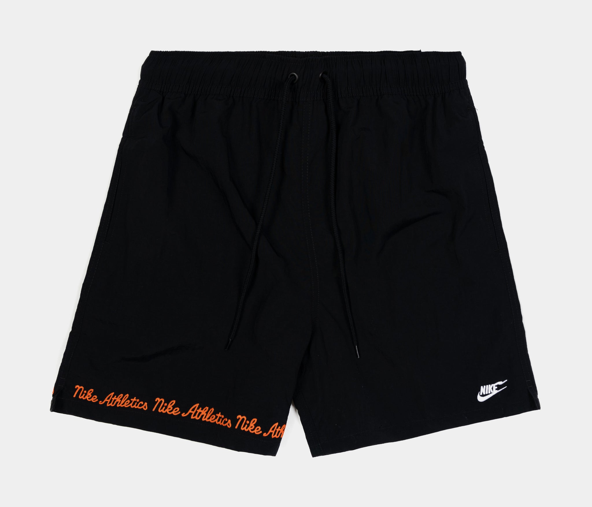 Nike Club Black Woven Flow Shorts Nike Woven Logo Shorts Black ASOS