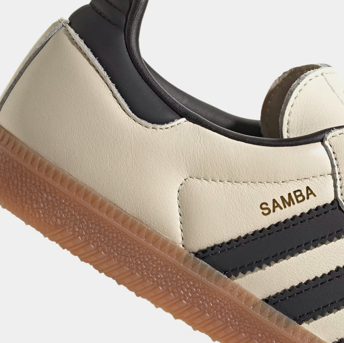 adidas Samba OG Womens Lifestyle Shoes Cream White Core Black Sand ...