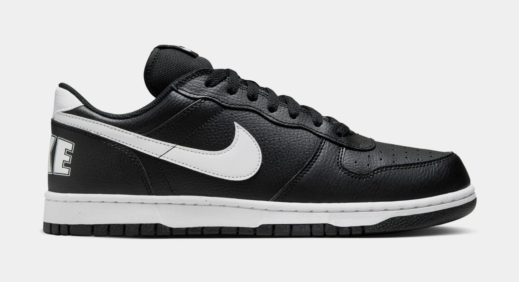 Nike Big Low Mens Basketball Shoes Black White 355152-016 – Shoe