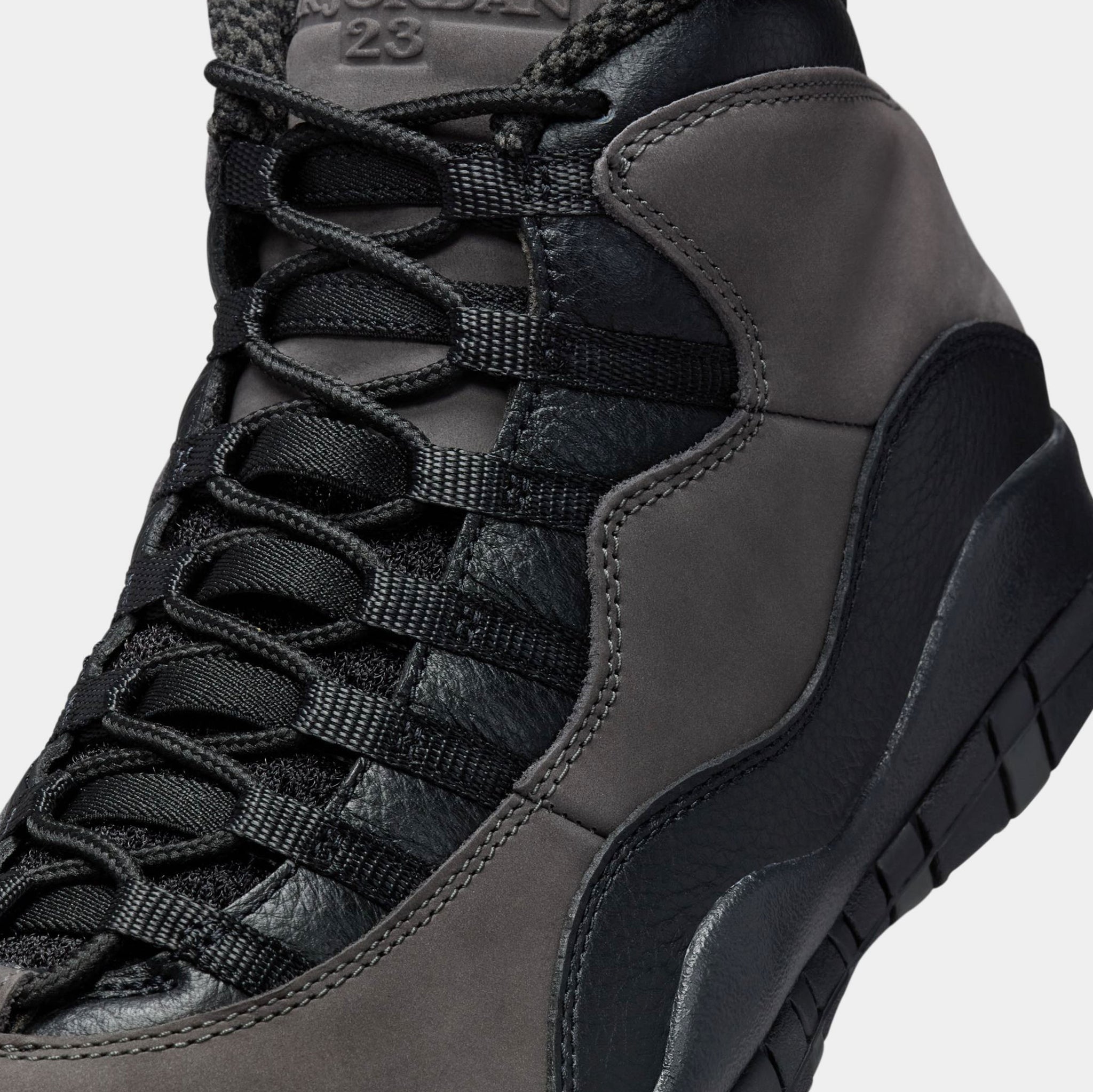 Jordan Air Jordan 10 Retro Shadow Mens Lifestyle Shoes Charred 